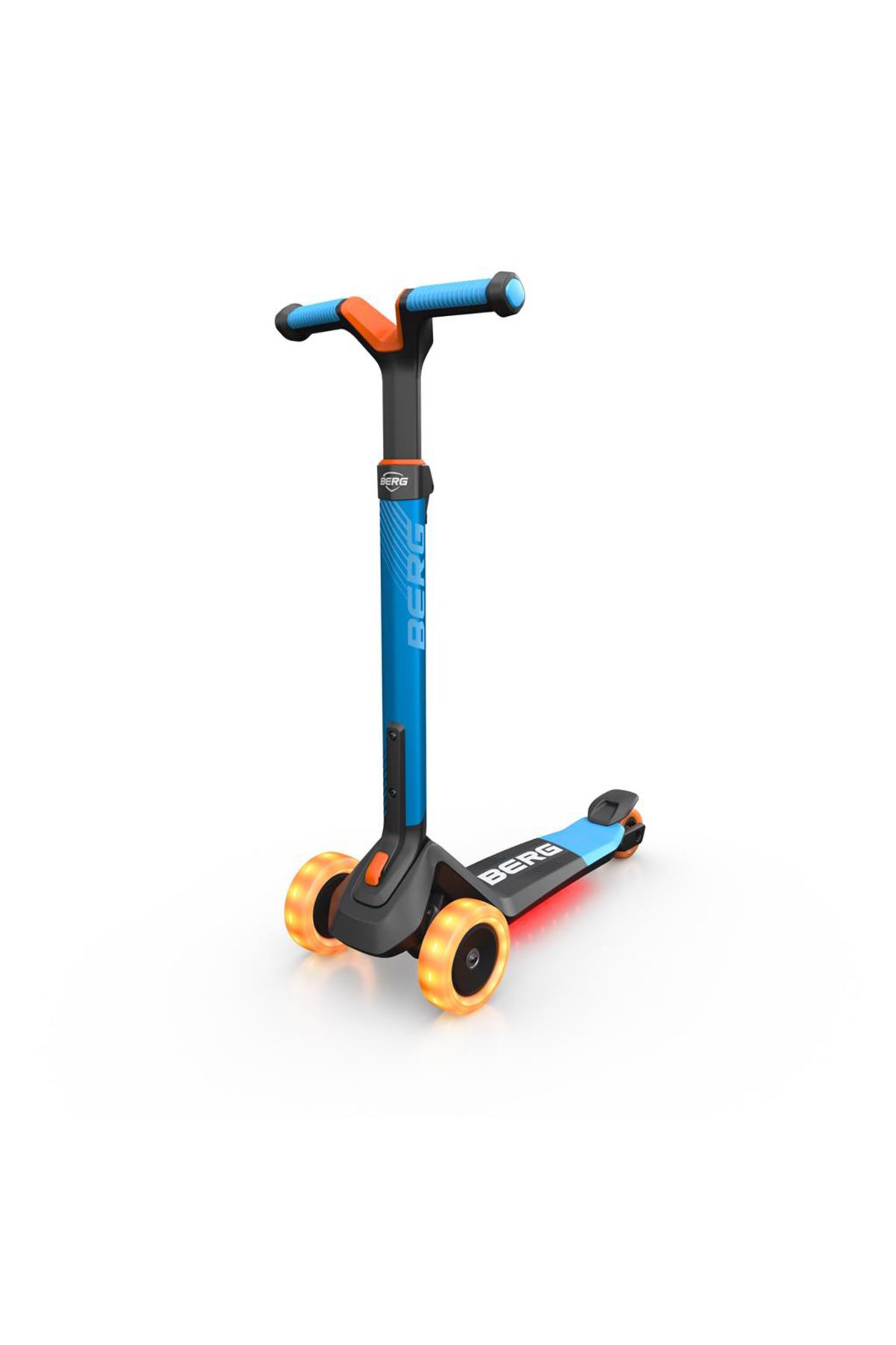 Berg Toys Trotineta Berg Nexo Albastru Pliabila Cu Lumini -led - One Size