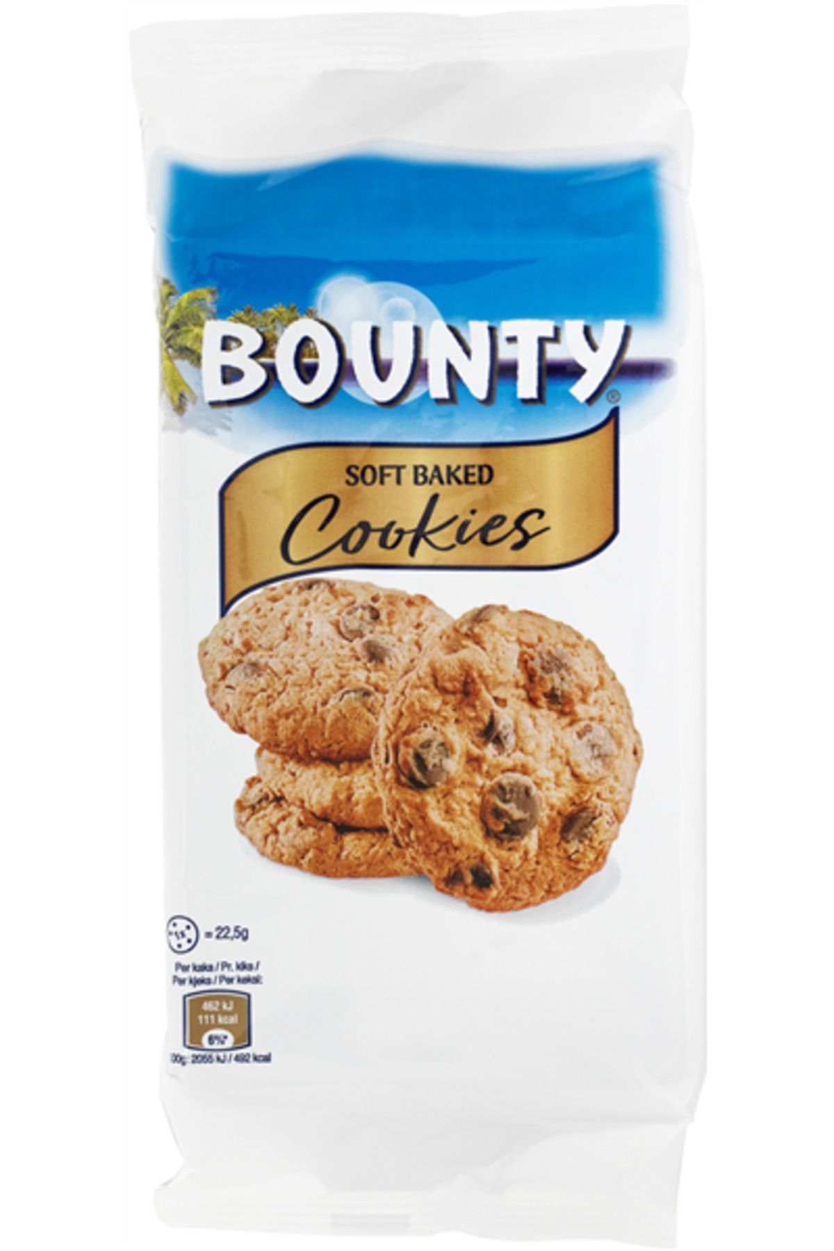 Bounty Soft Baked Cookie's - 180 g