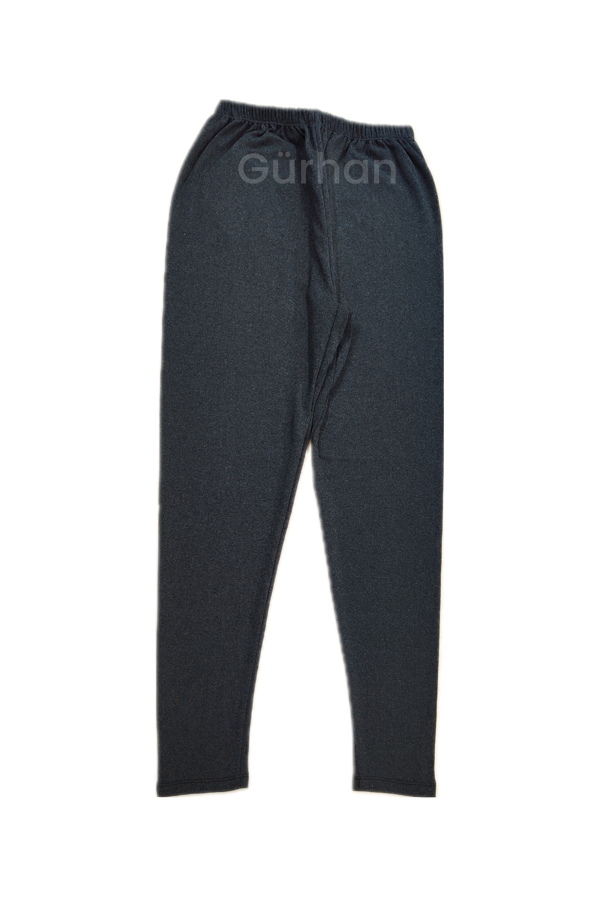 gür-han Unisex Esnek Termal Alt İçlik Tayt Kışlık Pamuklu Düz Standart Beden