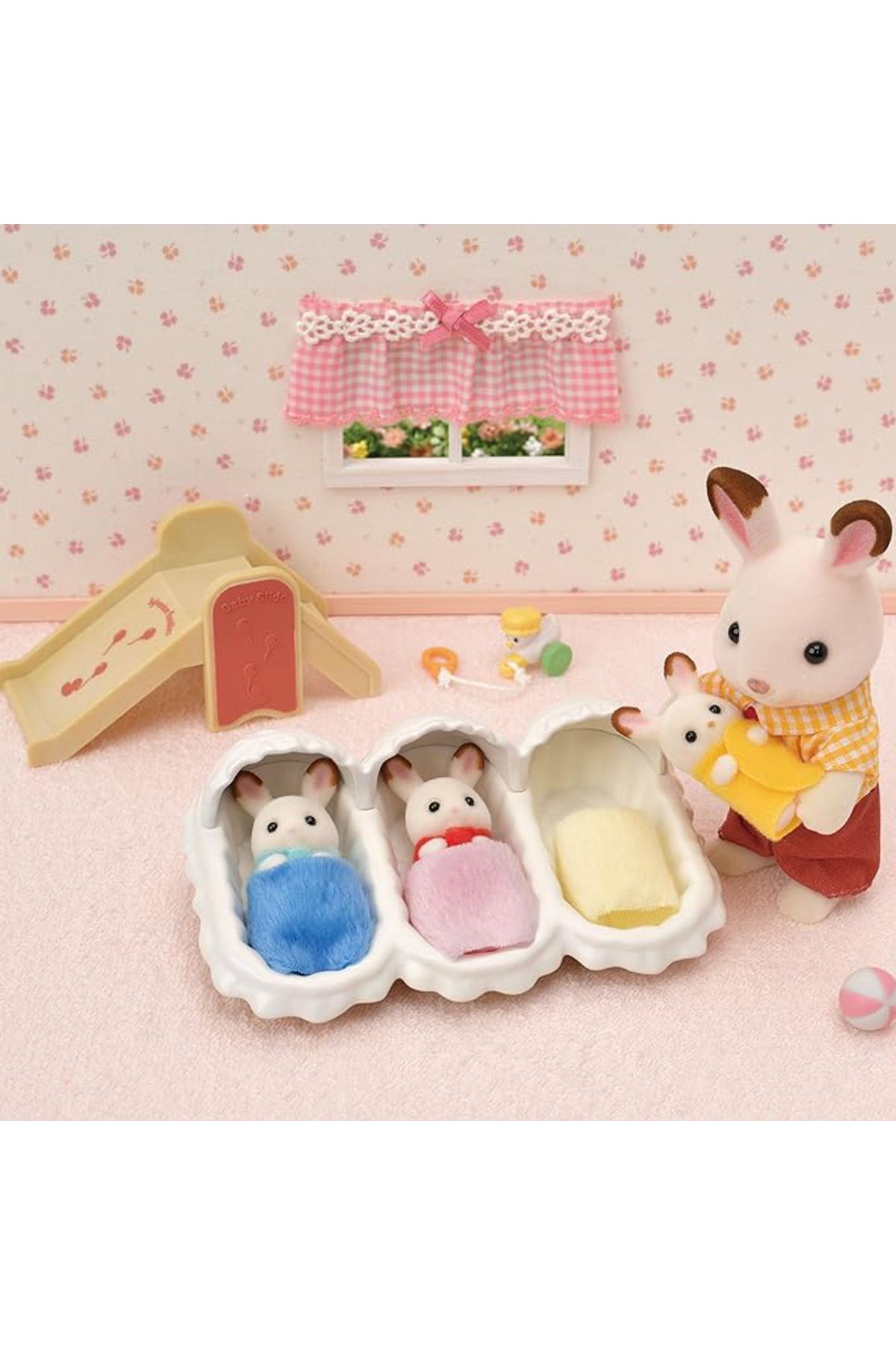 Epoch-Sylvanian Families-Set De Ingrijire A Iepurasilor Tripleti 5