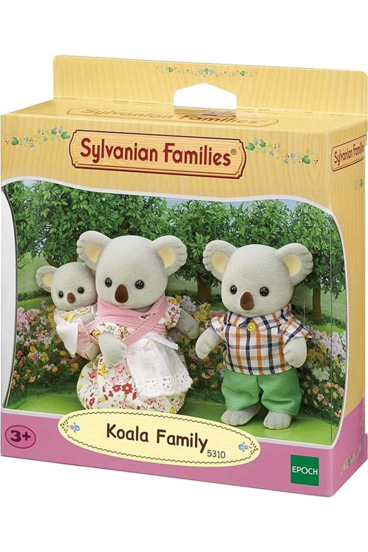Epoch Figurină Sylvanian Families - Familia Ursuletilor Koala - One Size