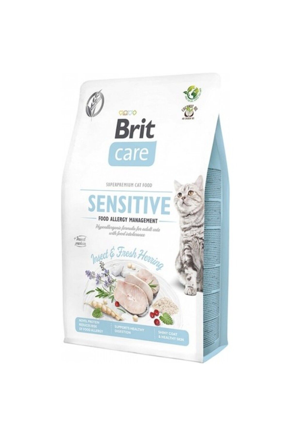 Tahılsız Anti Allergenic Böcekli Kedi Maması 2 Kg