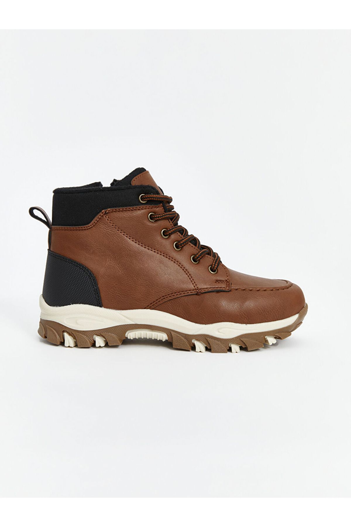 LC Waikiki-Lcw Boy's Leather Look Boots 2