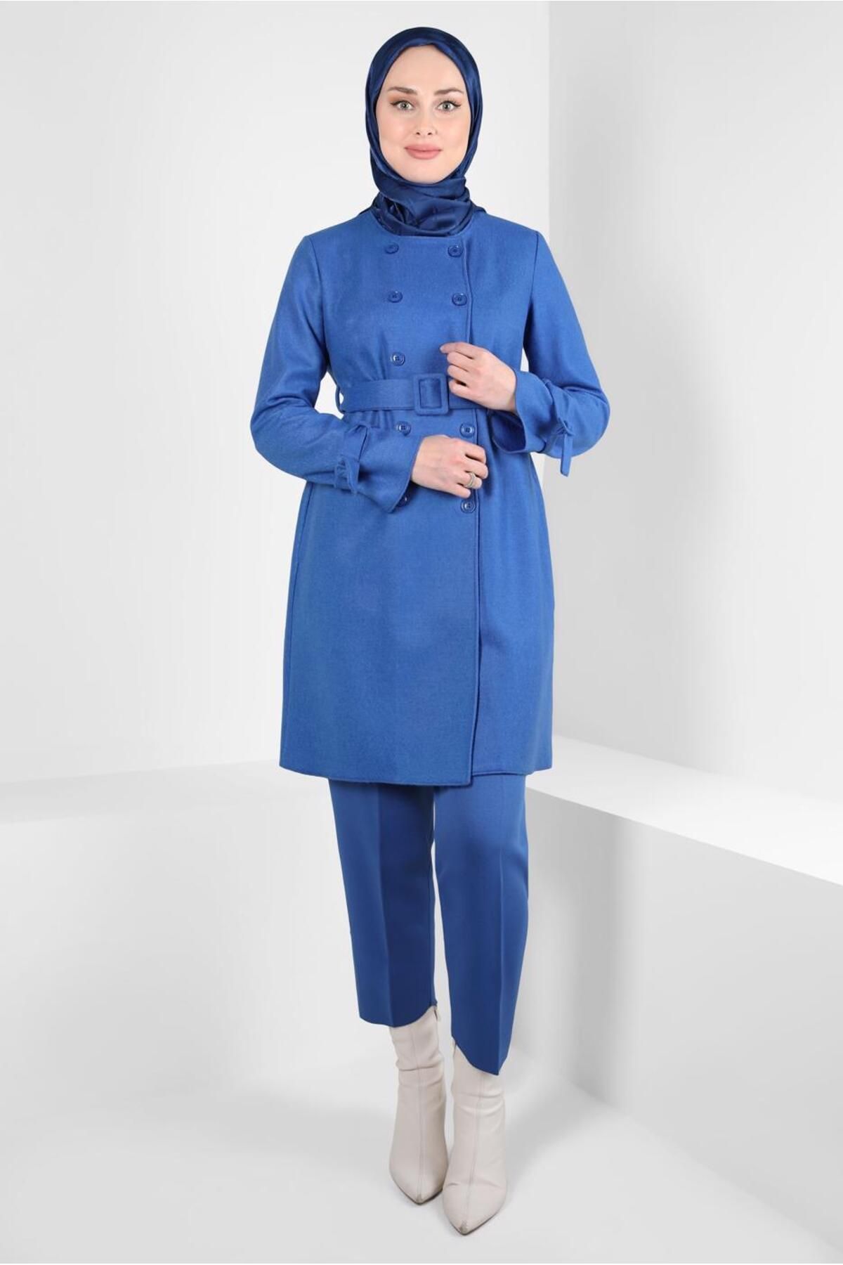 ژاکت کمربندی 44278 Alvina