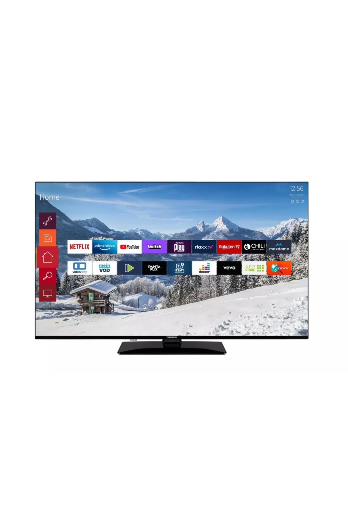 Telefunken 58" 147 Ekran Uydu Alıcılı Ultra Hd 4k Smart Led Tv (Refurbished-2 Yıl Garanti)