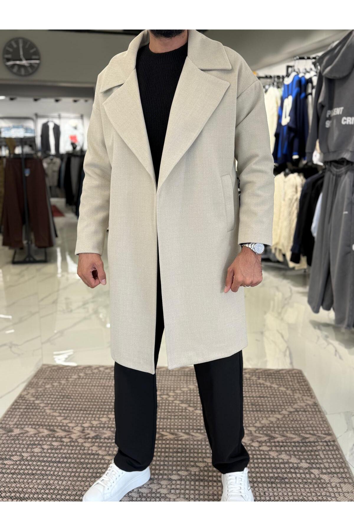 Premium Oversize Kaşe Kaban — اکرو y-2003 — تصویر 2 از 3