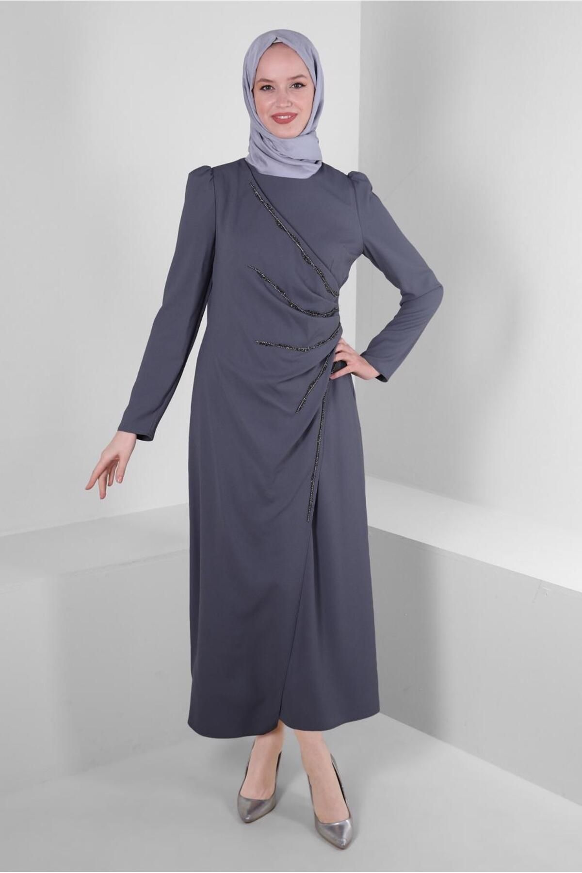 لباس سنگ دوزی با ظاهر پیچیده 43543 Alvina