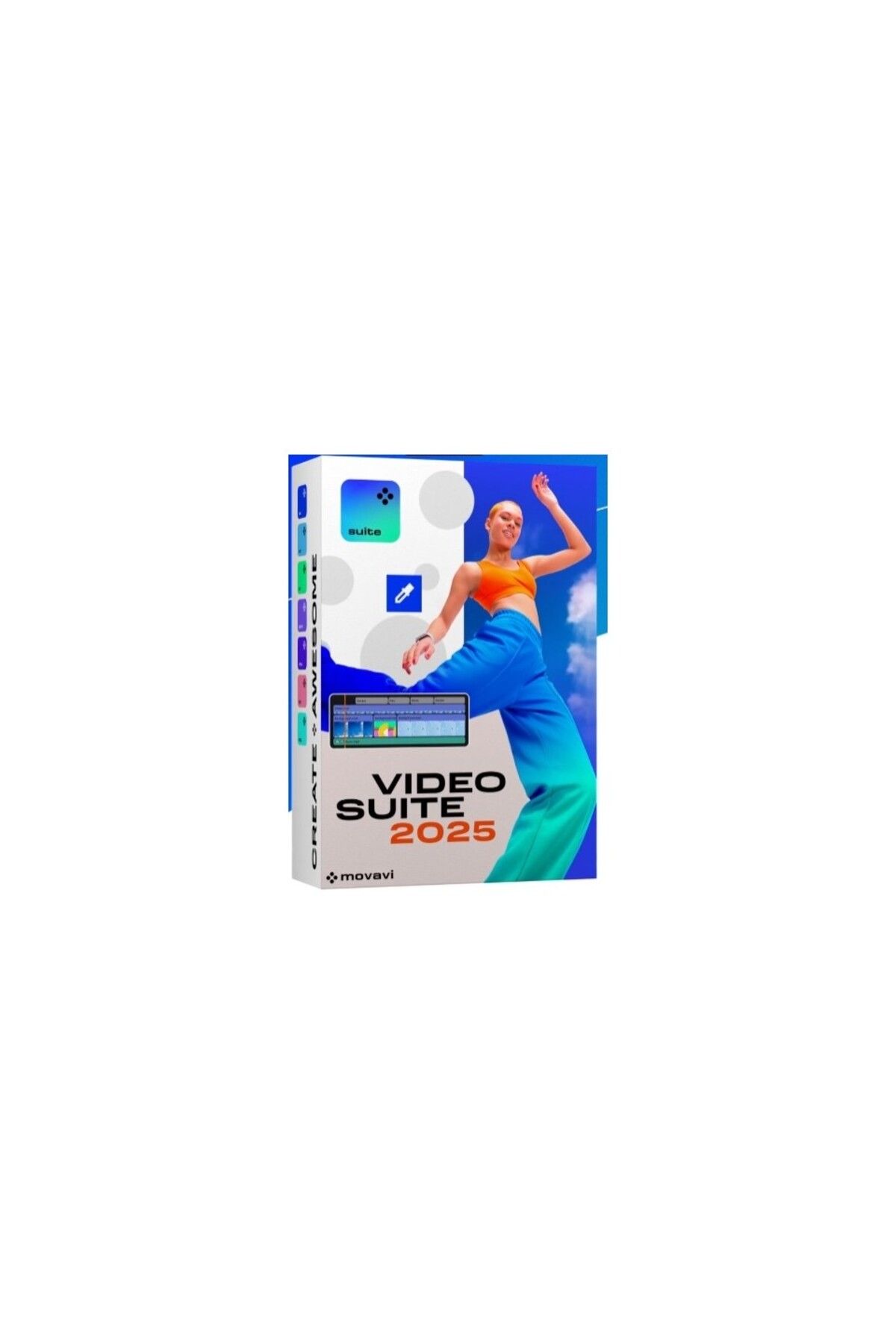 movavi Video Suite 2025 (Windows) - 1 PC Ömür Boyu Abonelik Kodu