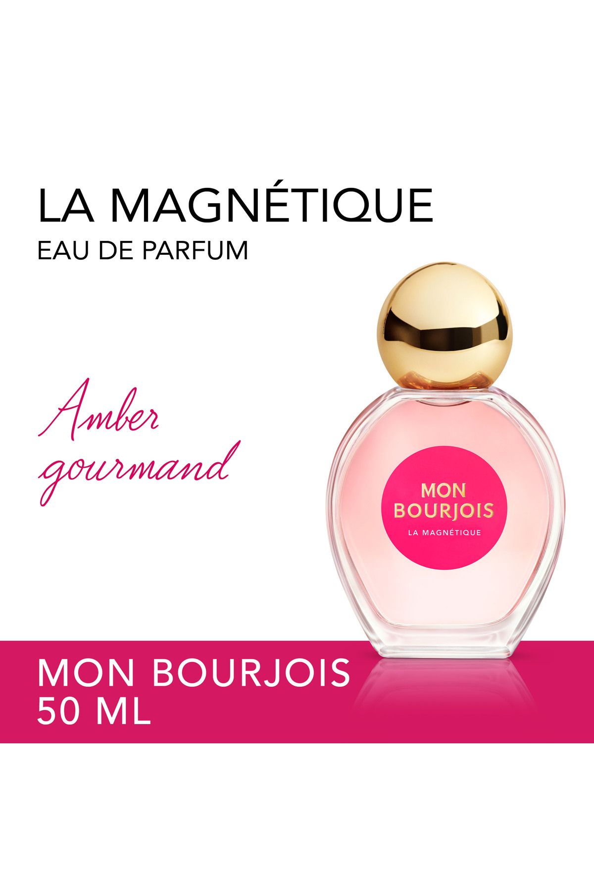 Bourjois-عطر مون بورجوا لا ماجنيتيك أو دي بارفان 50 مل 2