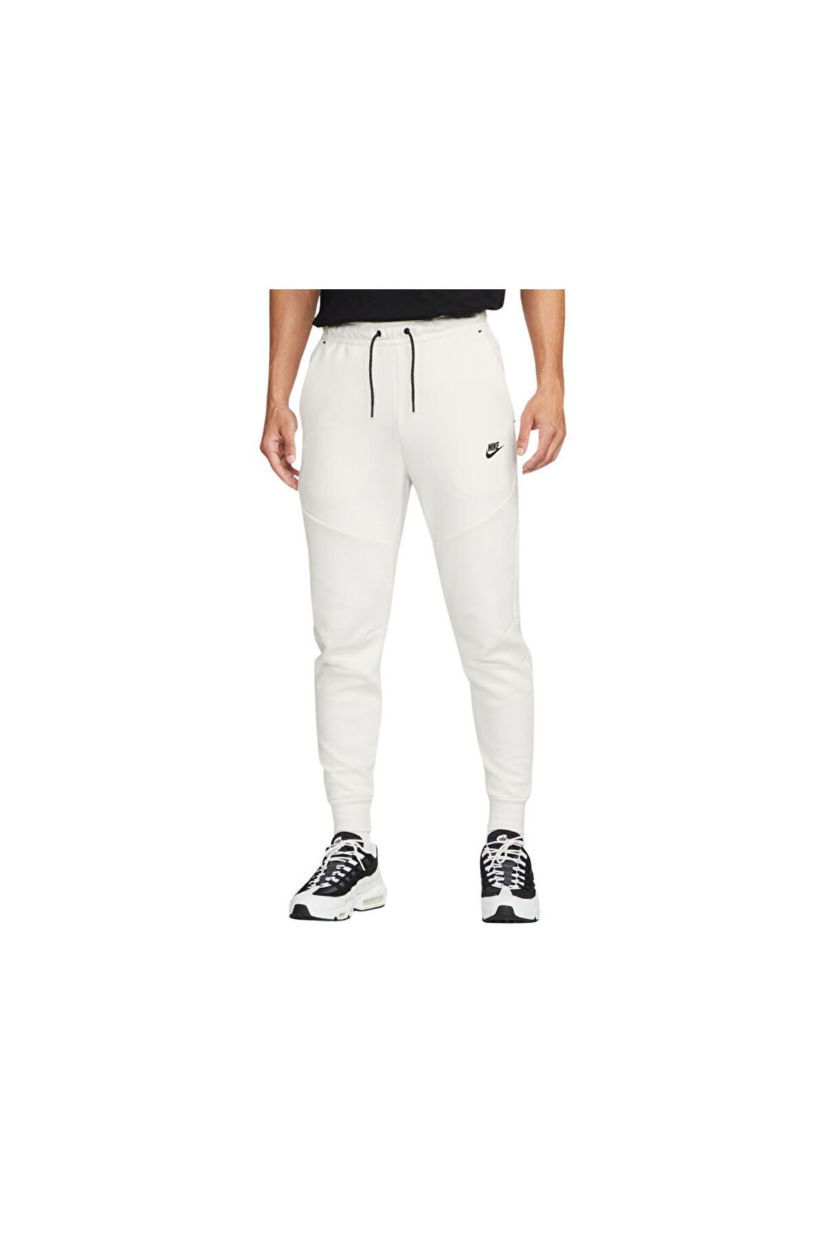 Nike-M Nsw Tch Flc Jggr Men's Casual Sweatpants Cu4495-030 White 1