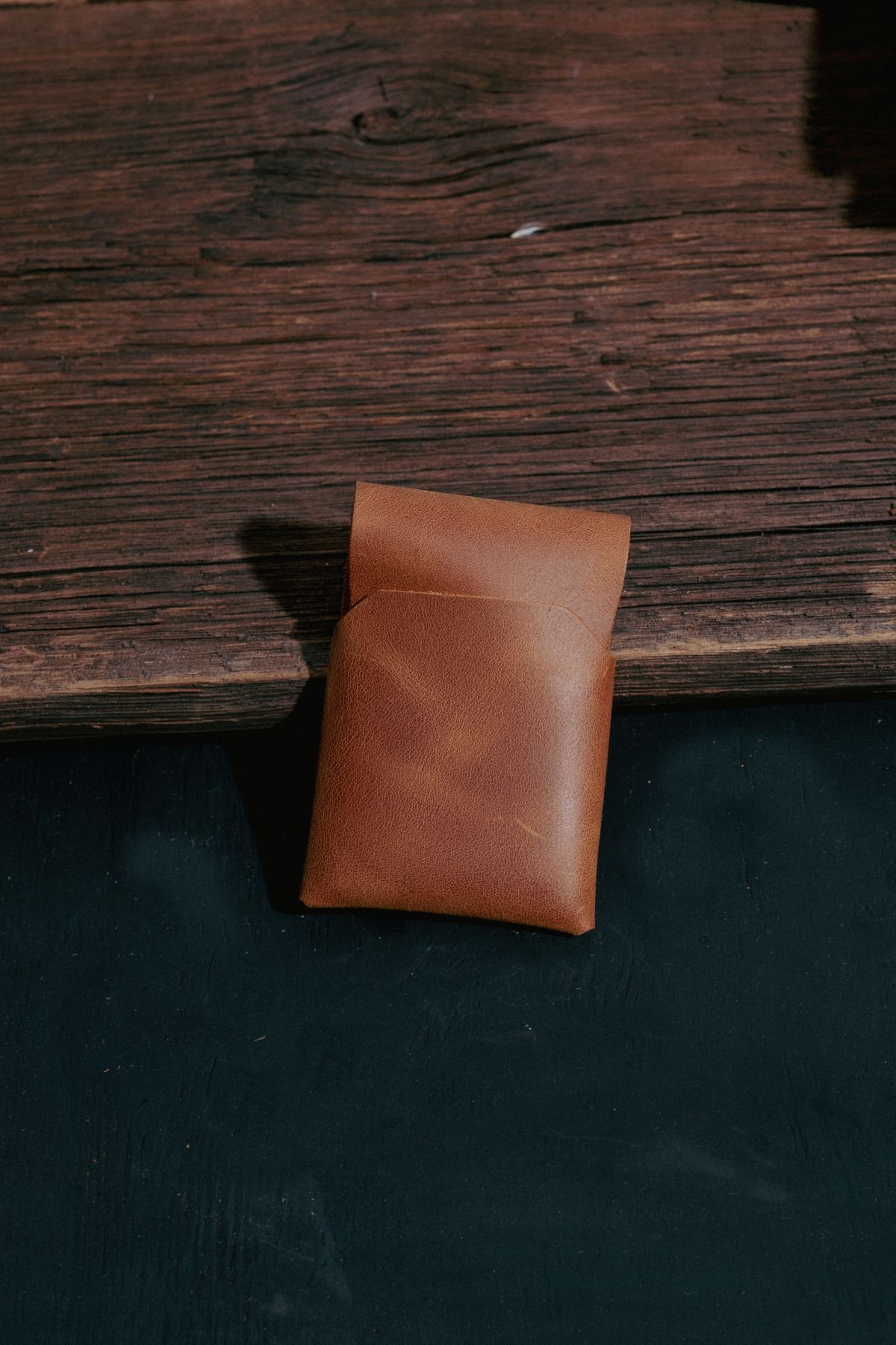 کارت دار مردانه و زنانه اصلی چرم حداقل اعتباری تجارت مدل نازک فوق العاده باریک saraci leather craft