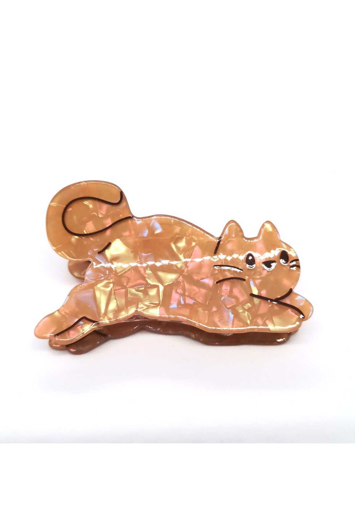 Daily Bazaar-Pearlescent Bone Cat Peg Buckle 1
