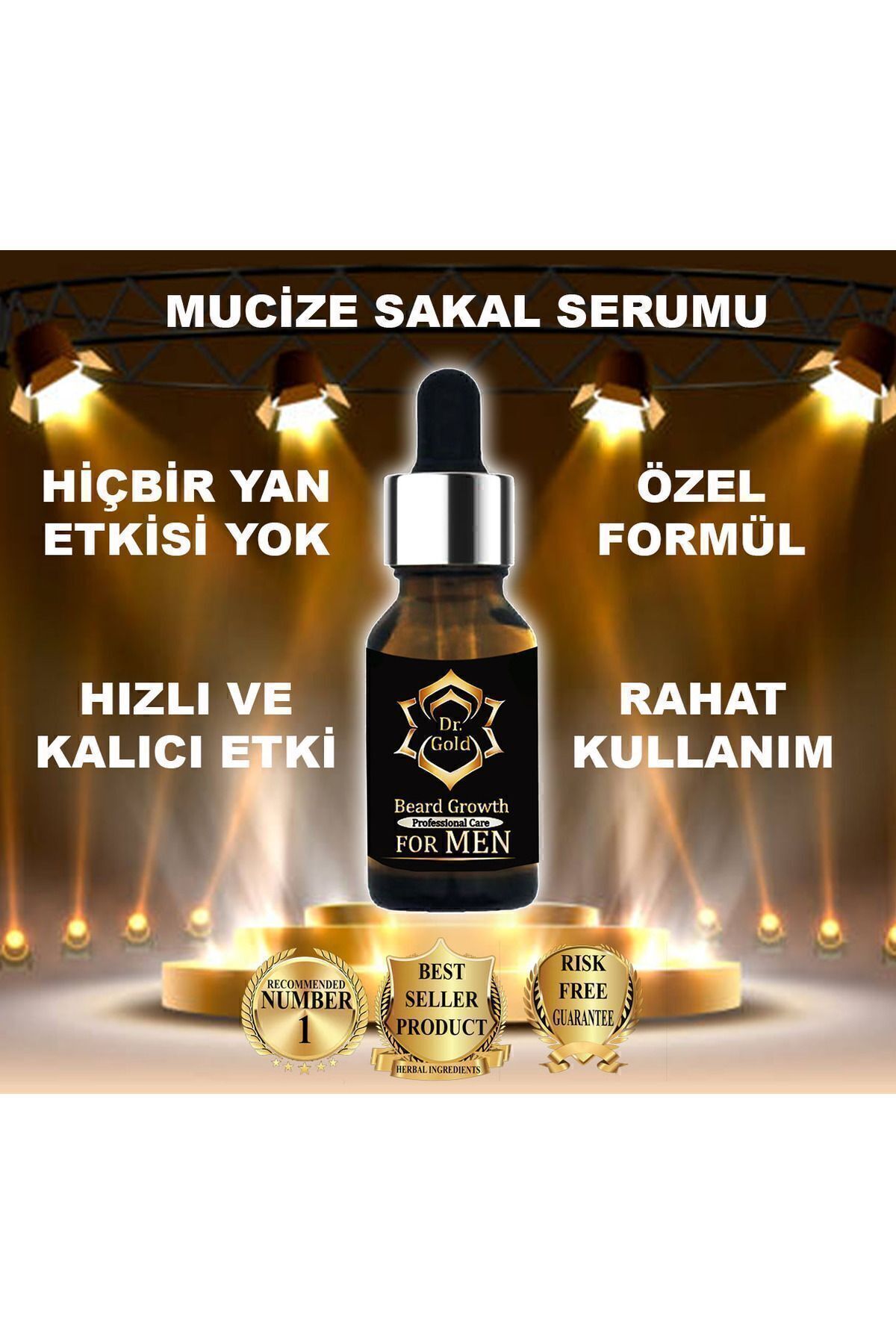 dr gold Sakal Dolgunlaştırıcı Ve Canlandırıcı Bakım Serumu& Sakal Serumu&beard Oil&bıyık Serumu-5