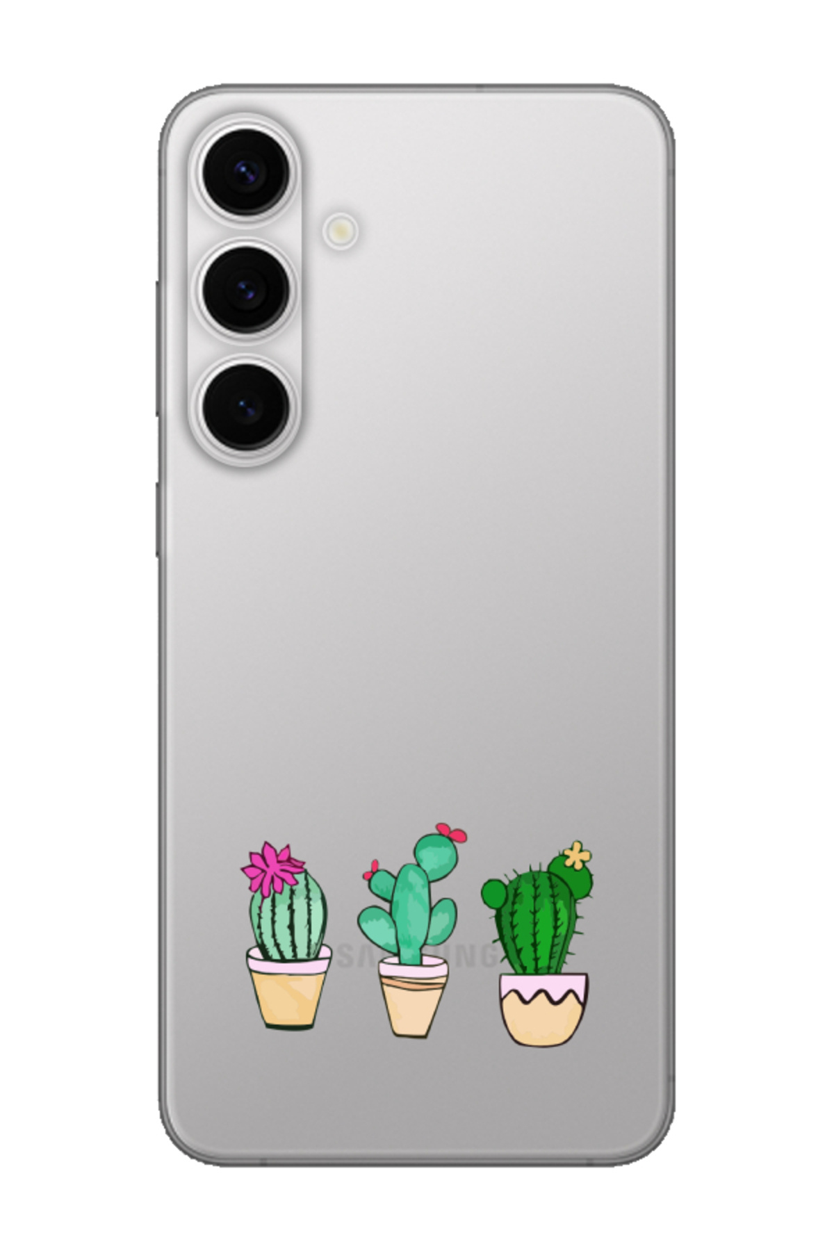 Samsung S24 FE Cactus Transparent Phone Case