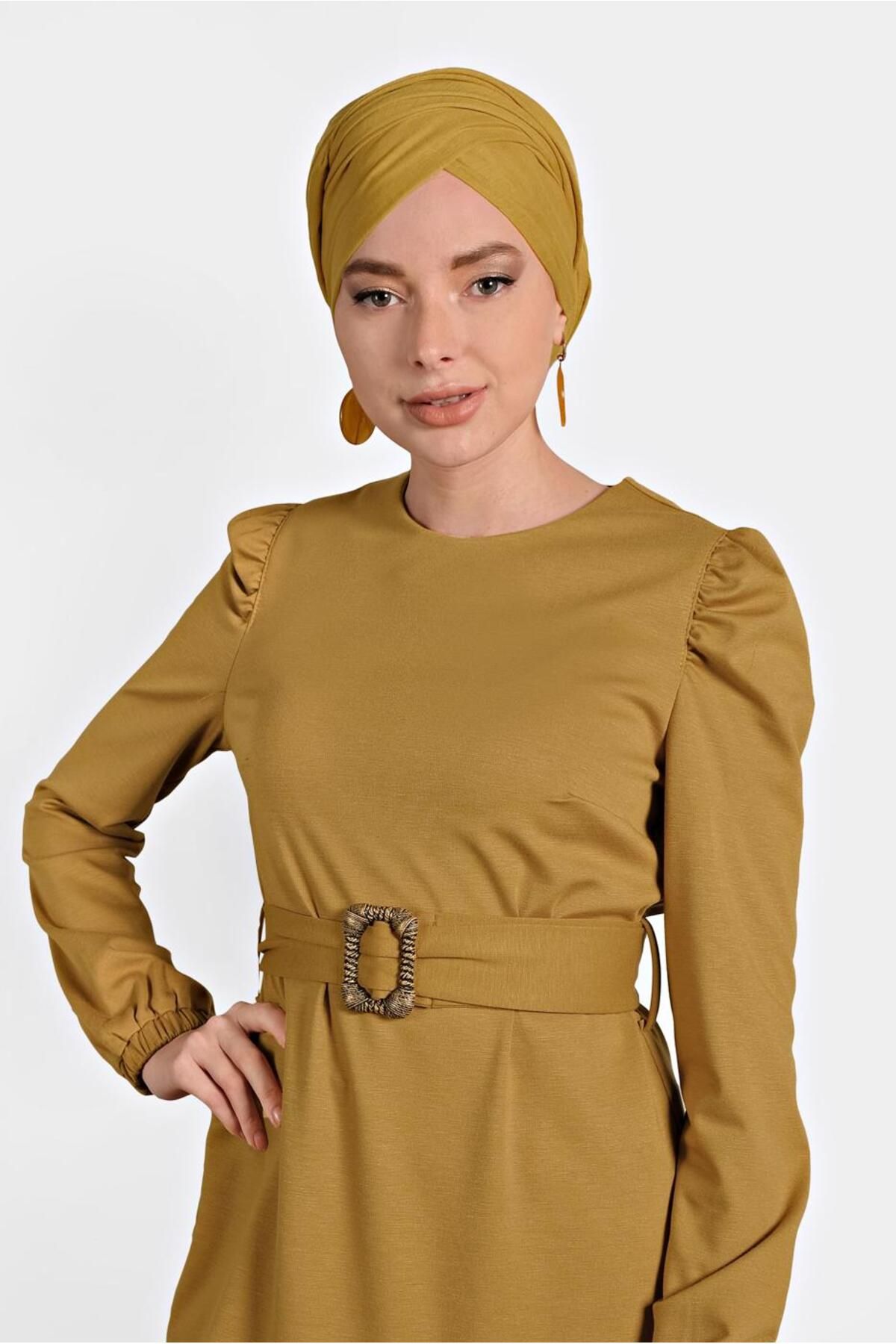 تونیک کمربند کفپوش 40391 Alvina