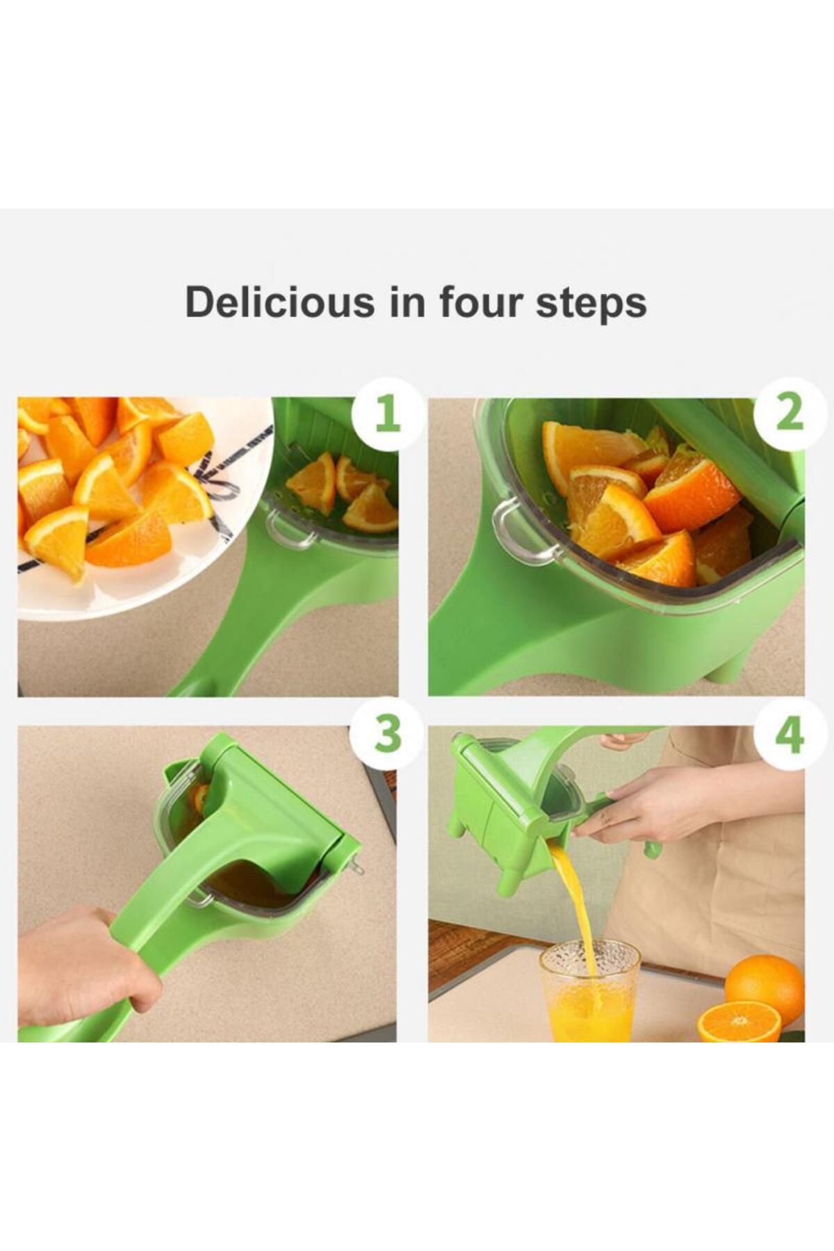 Mobil Dünyası-Manual Juicer with Functions - Green (4767) - Dgl5992-9976 3