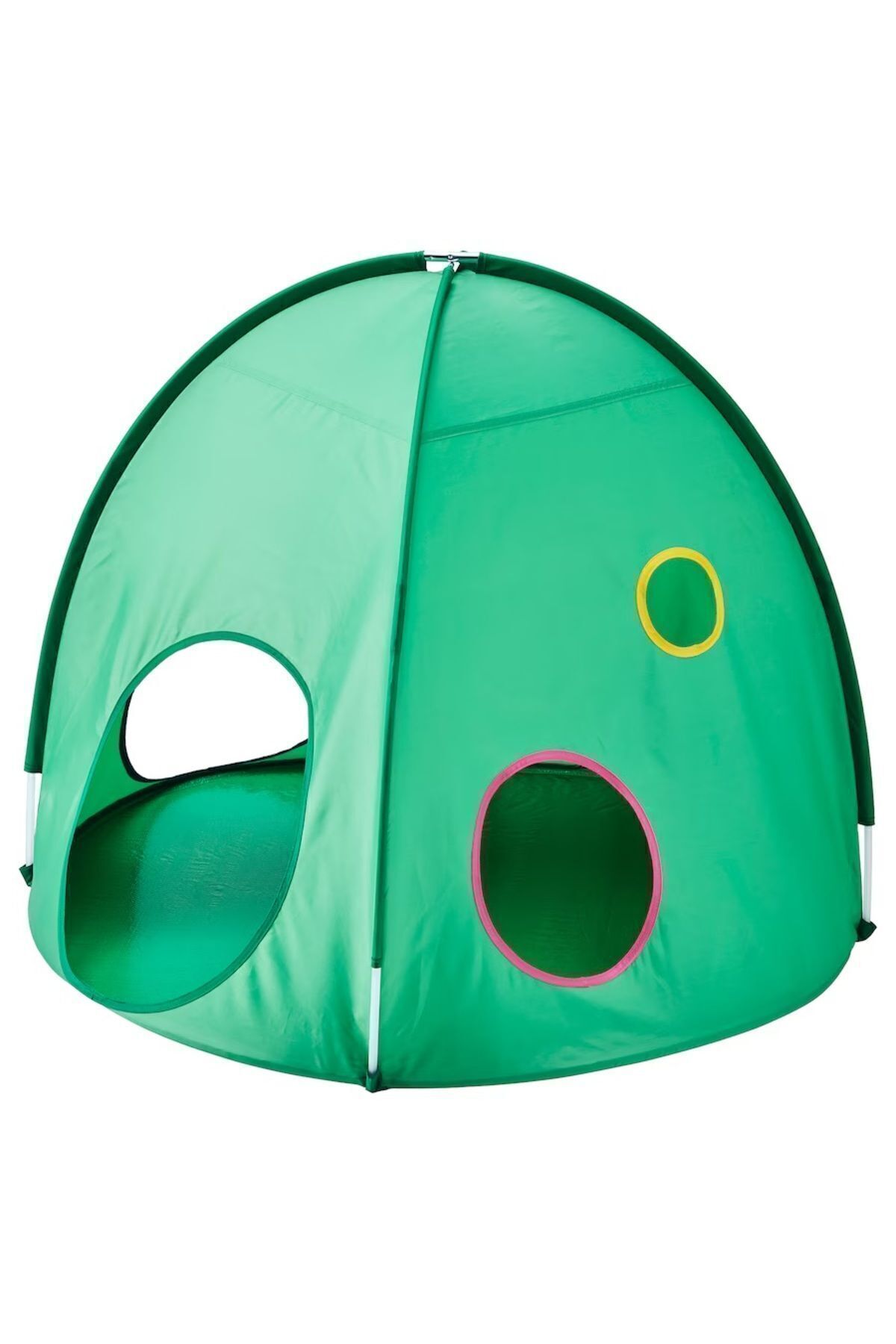 IKEA Çocuk Oyun Çadırı Yeşil Renk 98x80 cm Çadır Oyun Evi fotoğrafı 2 (önizleme)