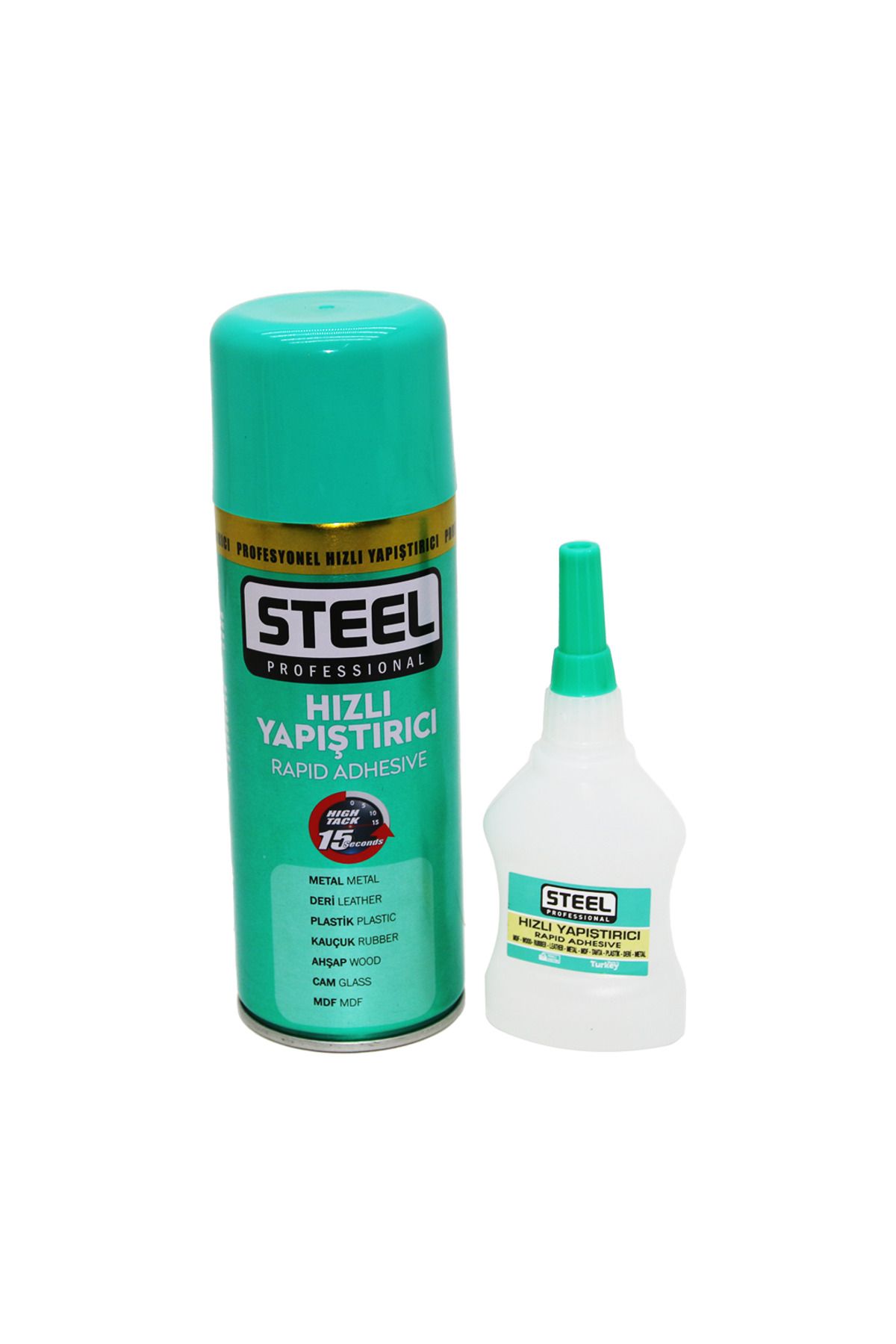 mycarmella STEEL 400ML+60GR BÜYÜK HIZLI YAPIŞTIRICI (4767) - VHT4948-6011