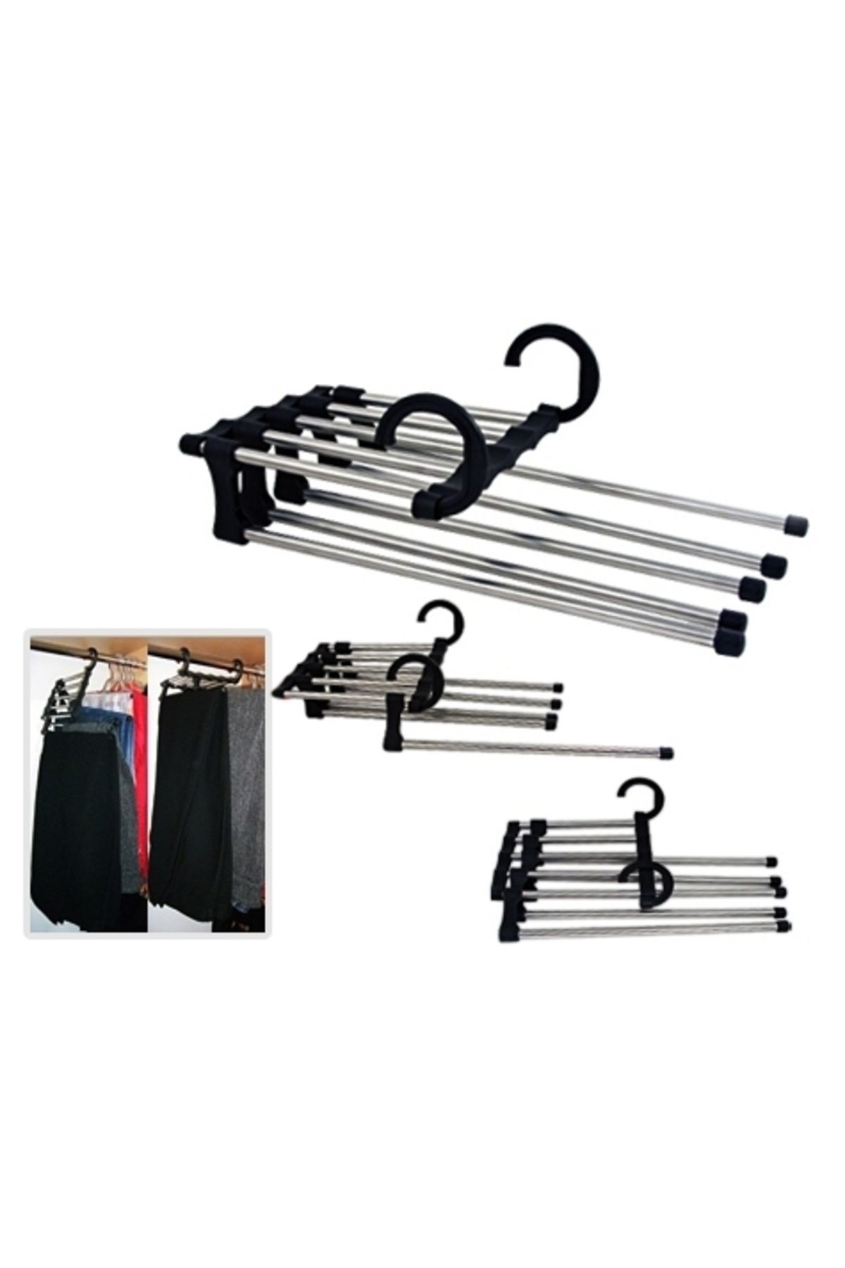 ZORROKİN Magic Hanger 5in1 Pantolon Askısı (4767) - ECK8149-6549