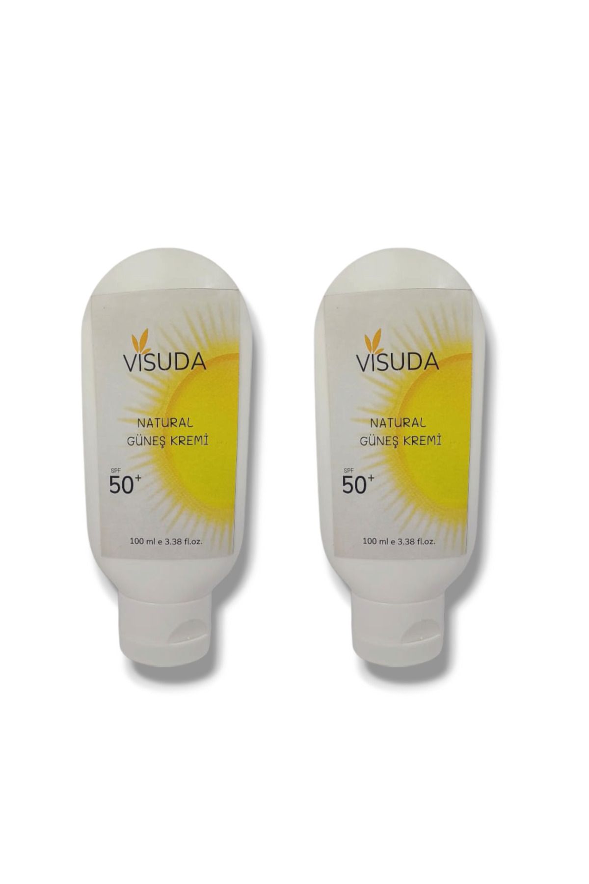 visuda kozmetik Visuda Sabun Visuda Güneş Kremi Spf 50+ Yüksek Koruma 100ML Doğal Güneş Kremi