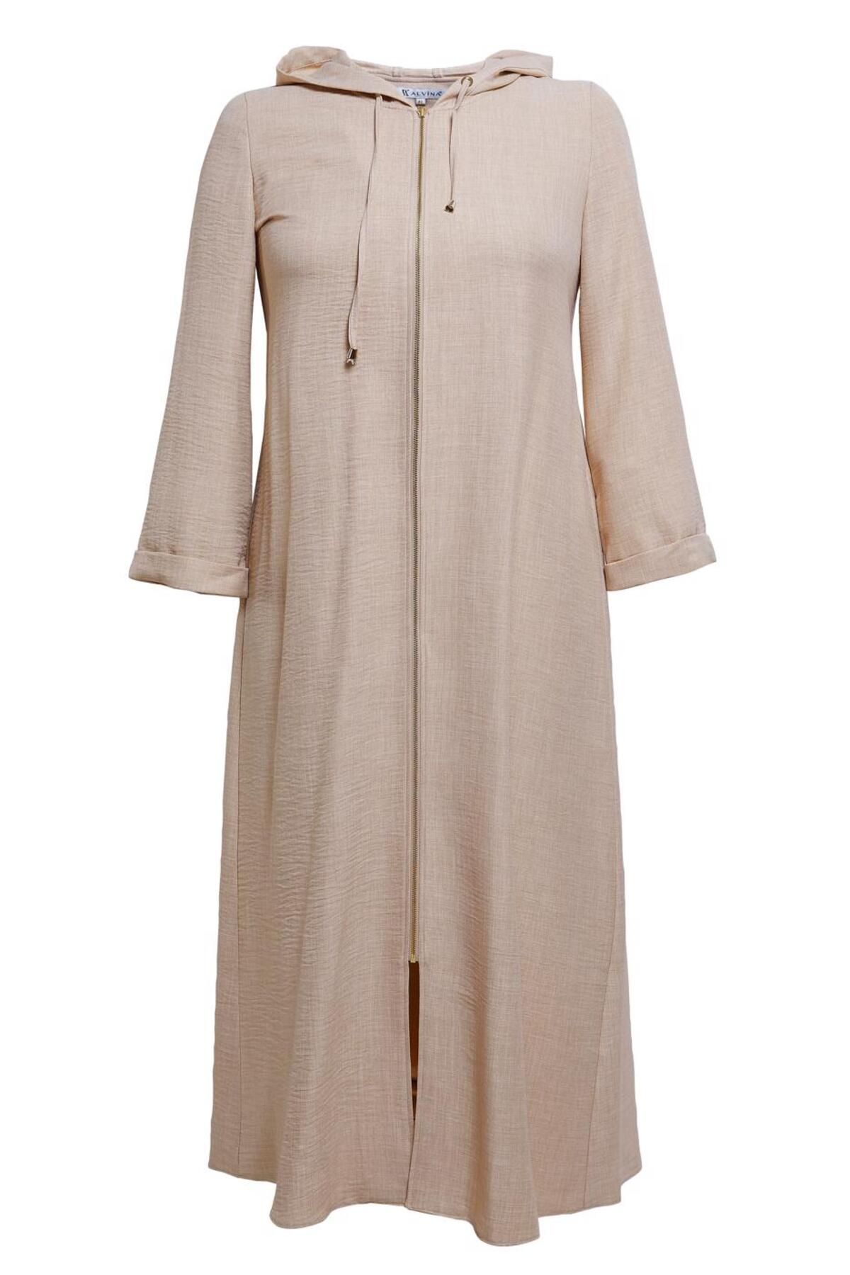 HOODED PLUS SIZE WEAR AND GO 44584 Alvina