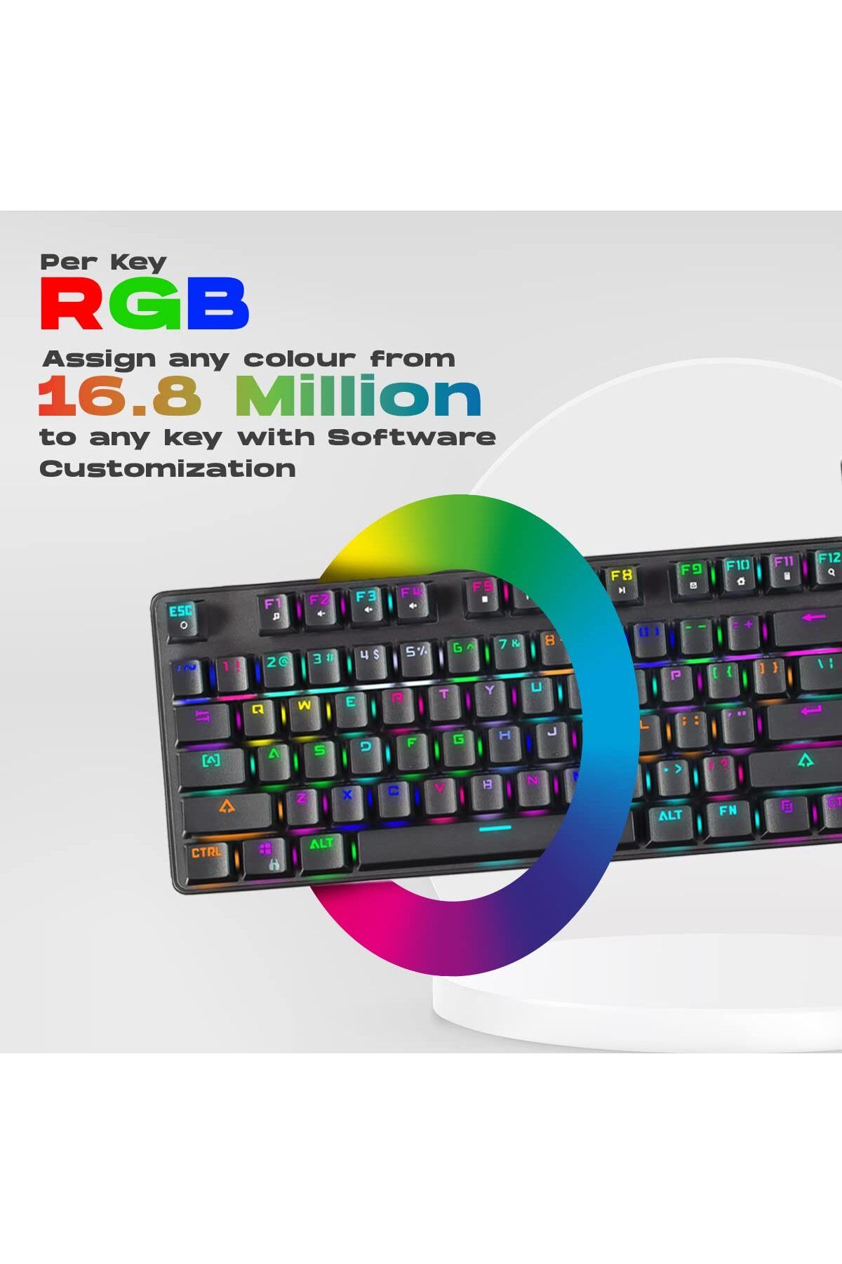 Cosmic Byte-CB-GK-18 Firefly Per-Key RGB TKL Mechanical Keyboard , Macros, Software (Black) 3
