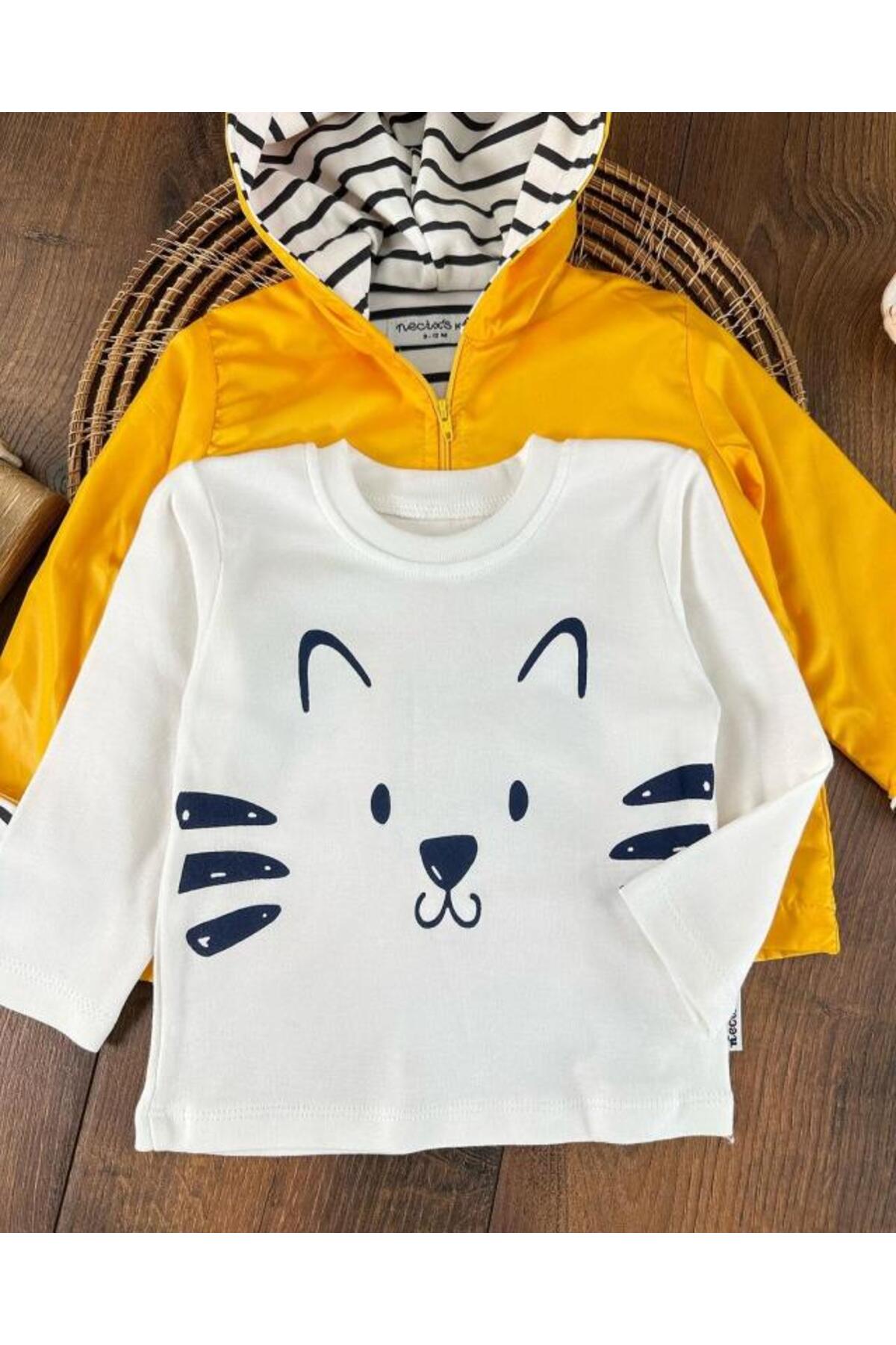 VaVbaby Meow Yağmurluk 3’lü Takım fotoğrafı 2 (önizleme)