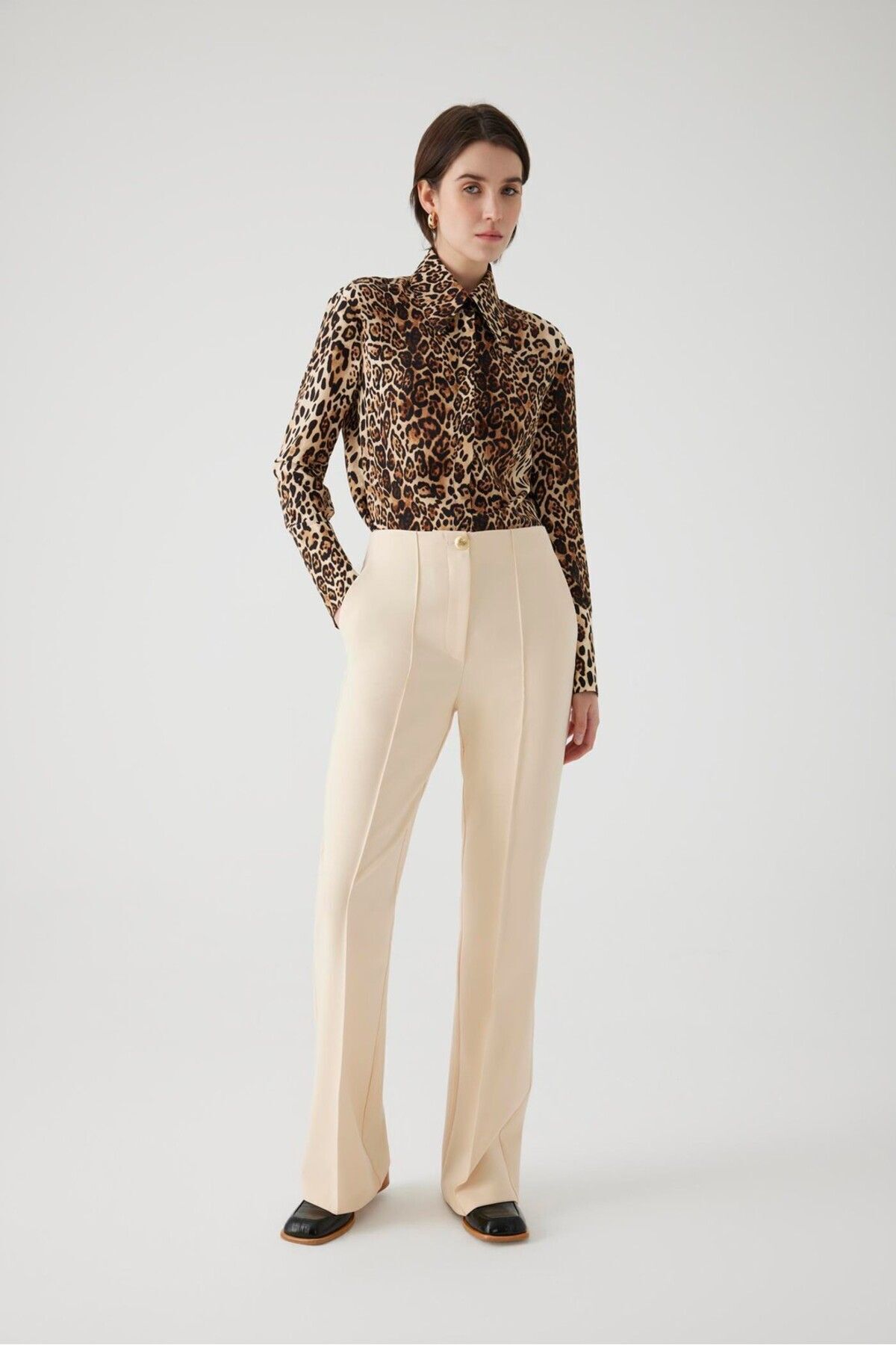 Exquise-Leopard Patterned Shirt - Regular Fit 3