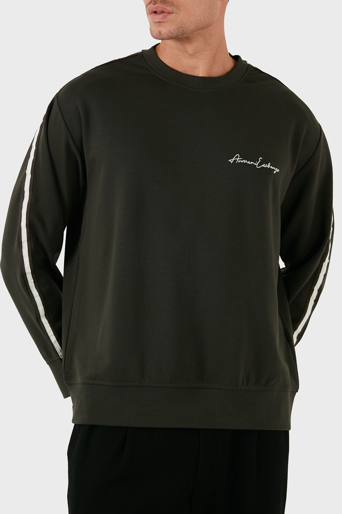 Regular Fit Crew Neck Sweat مردانه SWEAT 8NZMSG Z9N1Z 1832 Armani Exchange