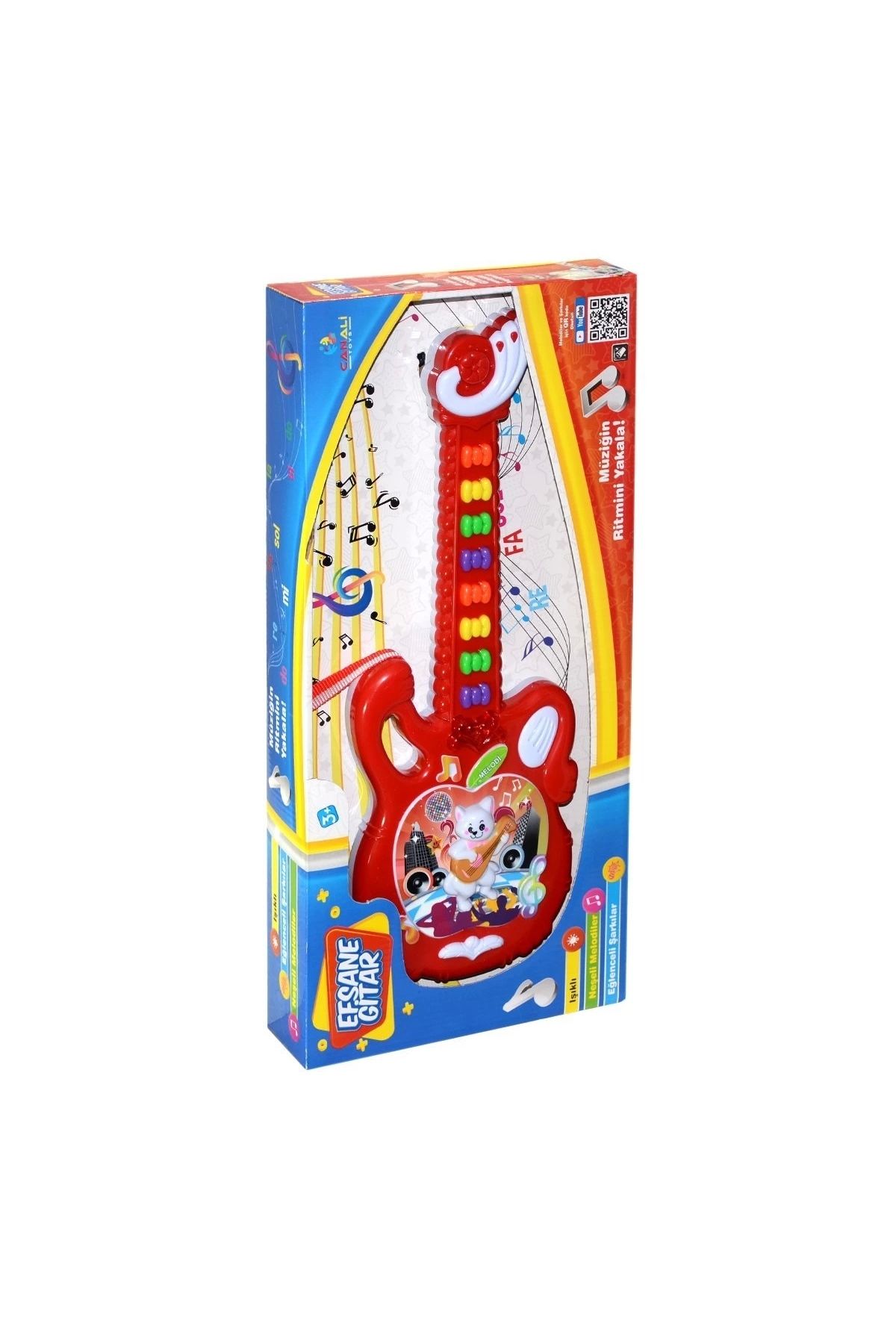 Can Ali Toys CNL-1921 CanAli, Efsane Gitar / Işıklı-Sesli / +3 yaş