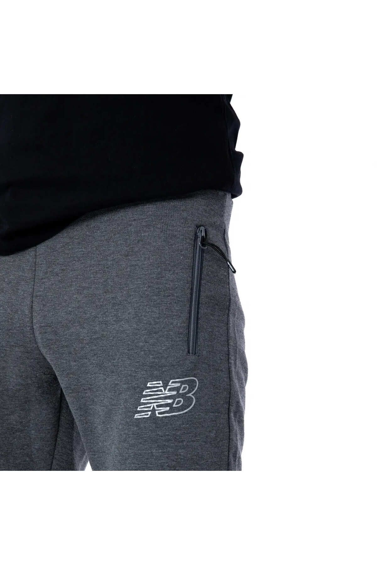 New Balance-Men's Jogger Sweatpants Mnp3138-Ant - Anthracite 5