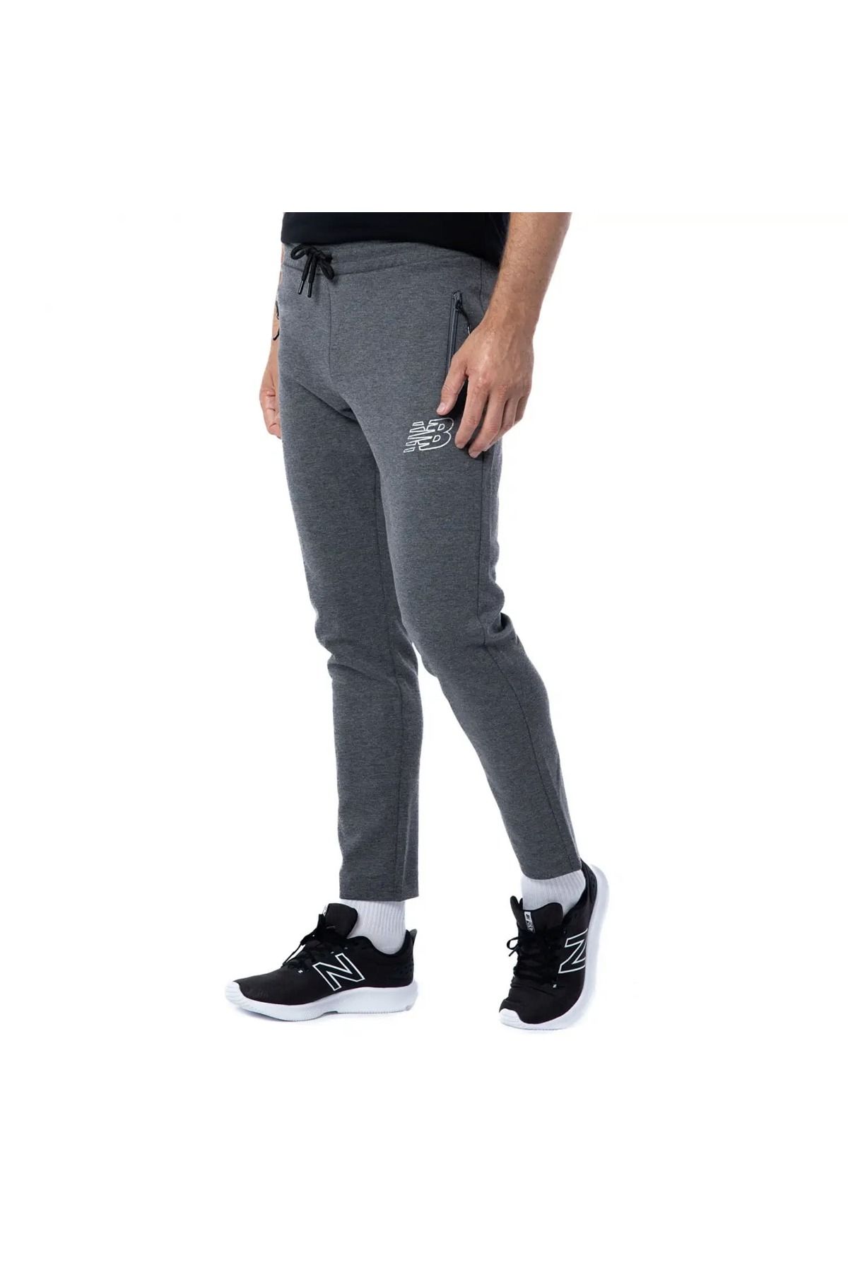 New Balance-Men's Jogger Sweatpants Mnp3138-Ant - Anthracite 2