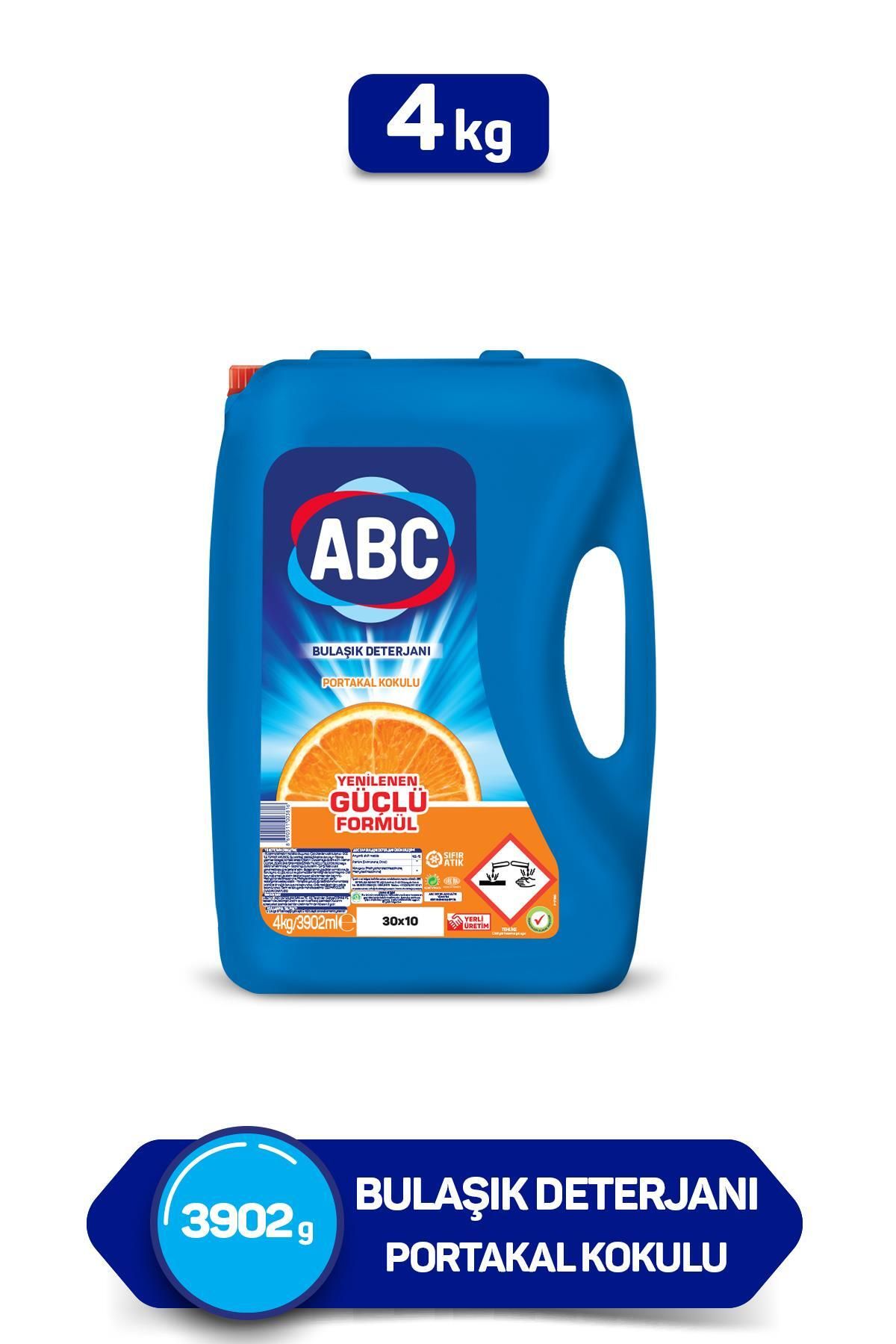 ABC Bulaşık Deterjanı Portakal 4 Kg