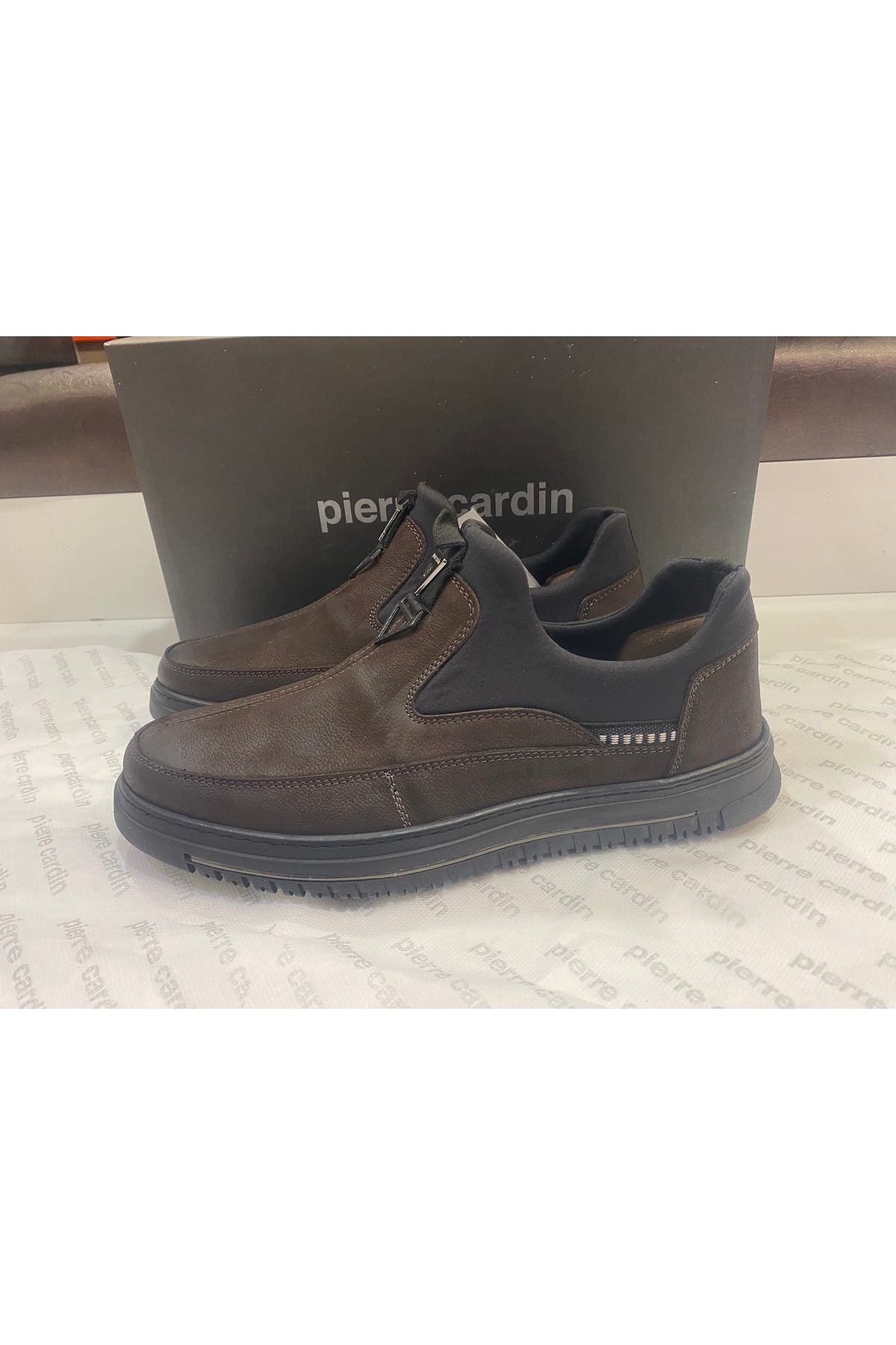 کفش کژوال مردانه راسته | پیر کاردین Pierre Cardin 382402 - تصویر 3