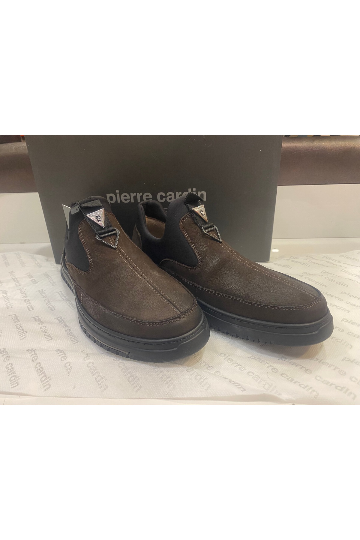 کفش کژوال مردانه راسته | پیر کاردین Pierre Cardin 382402 - تصویر 2