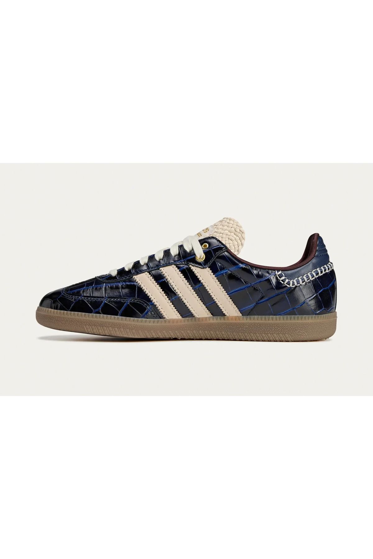 adidas-Samba Wales Bonner Navy Croc - Navy Blue 4
