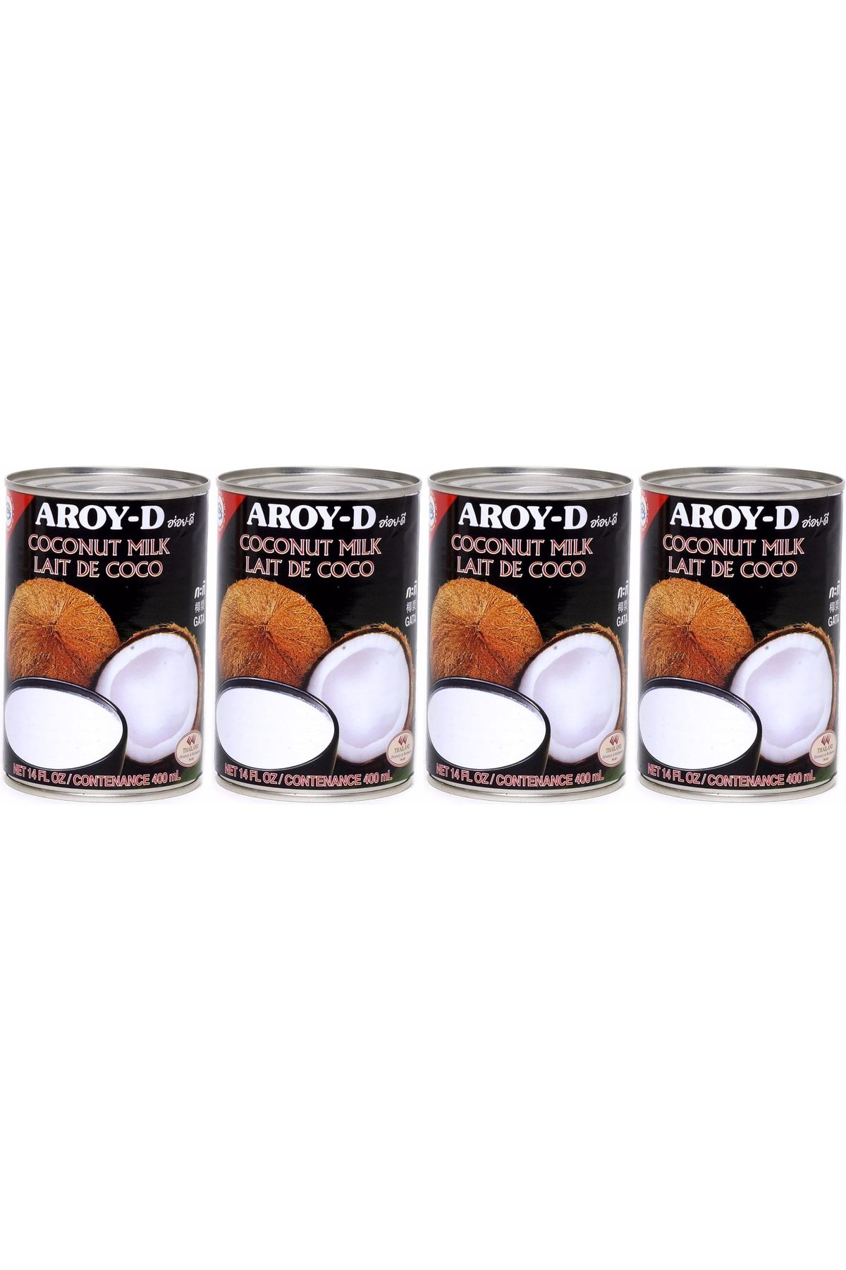 Aroy D Marketimgo Hindistan Cevizi Sütü 400 ml x 4 Adet ( 4 pieces )