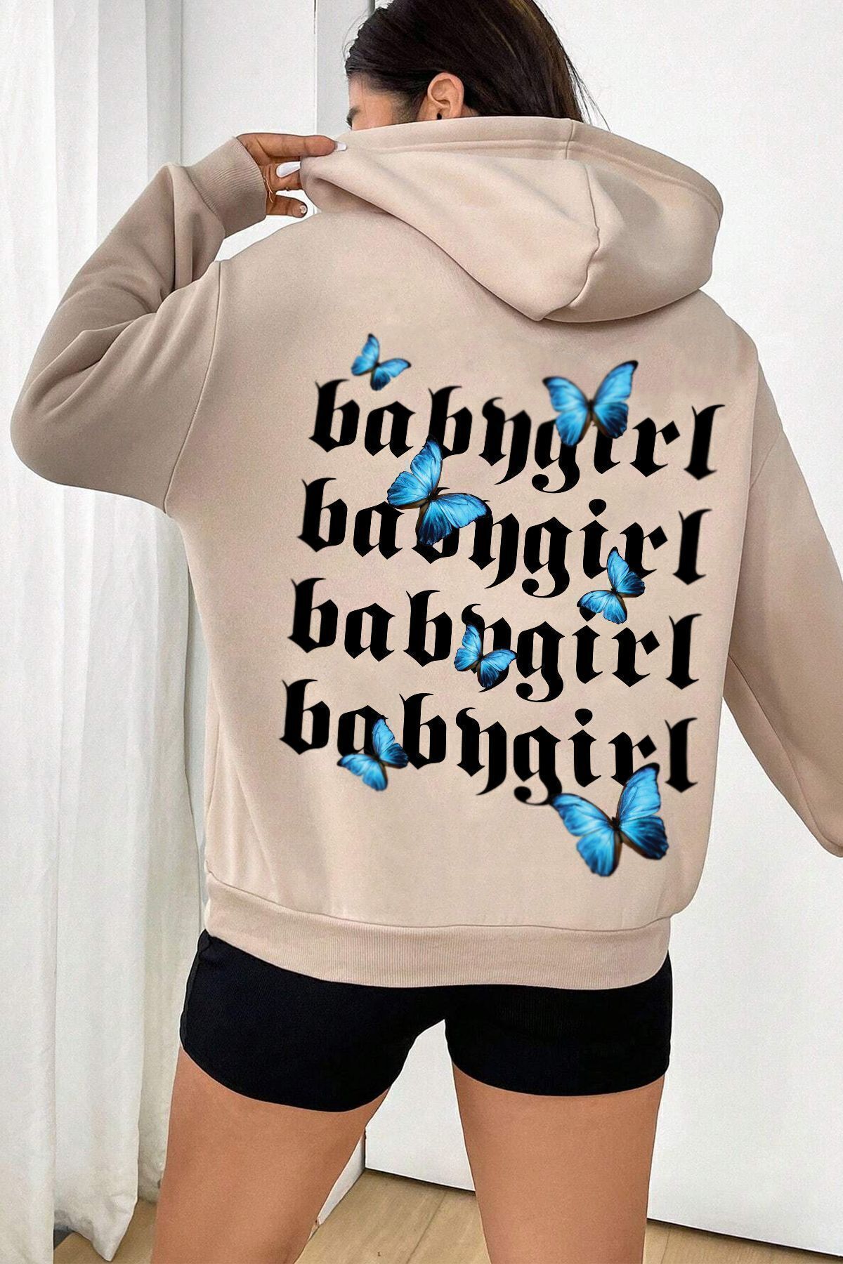 Moda Glo Baby Girl Baskılı Sweatshirt