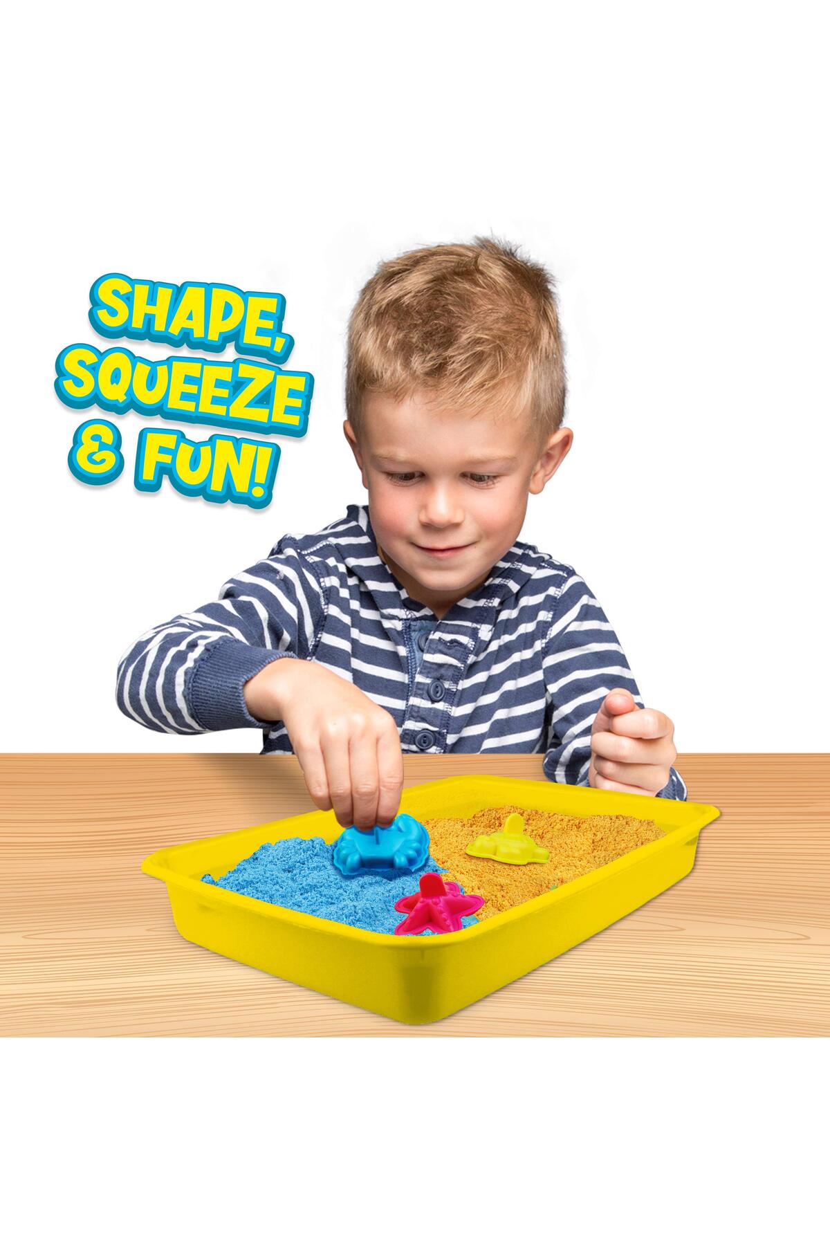 ماجراجویی‌های دریایی با شن جادویی | مجموعه بازی شن کینتیک | سرگرمی خلاقانه با تم اقیانوس برای کودکان