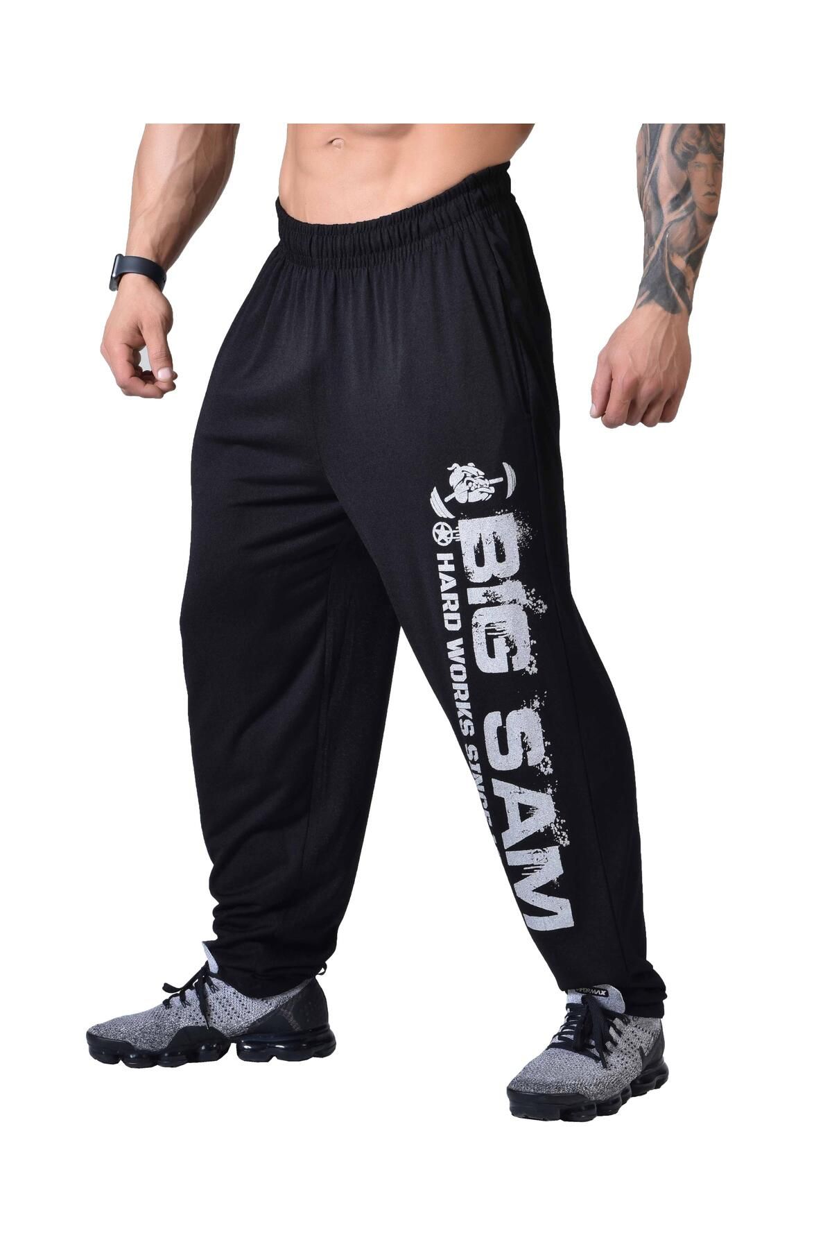 Big Sam-Men's Sweatpants Shalwar Wide Cut Body Trousers 1266 1