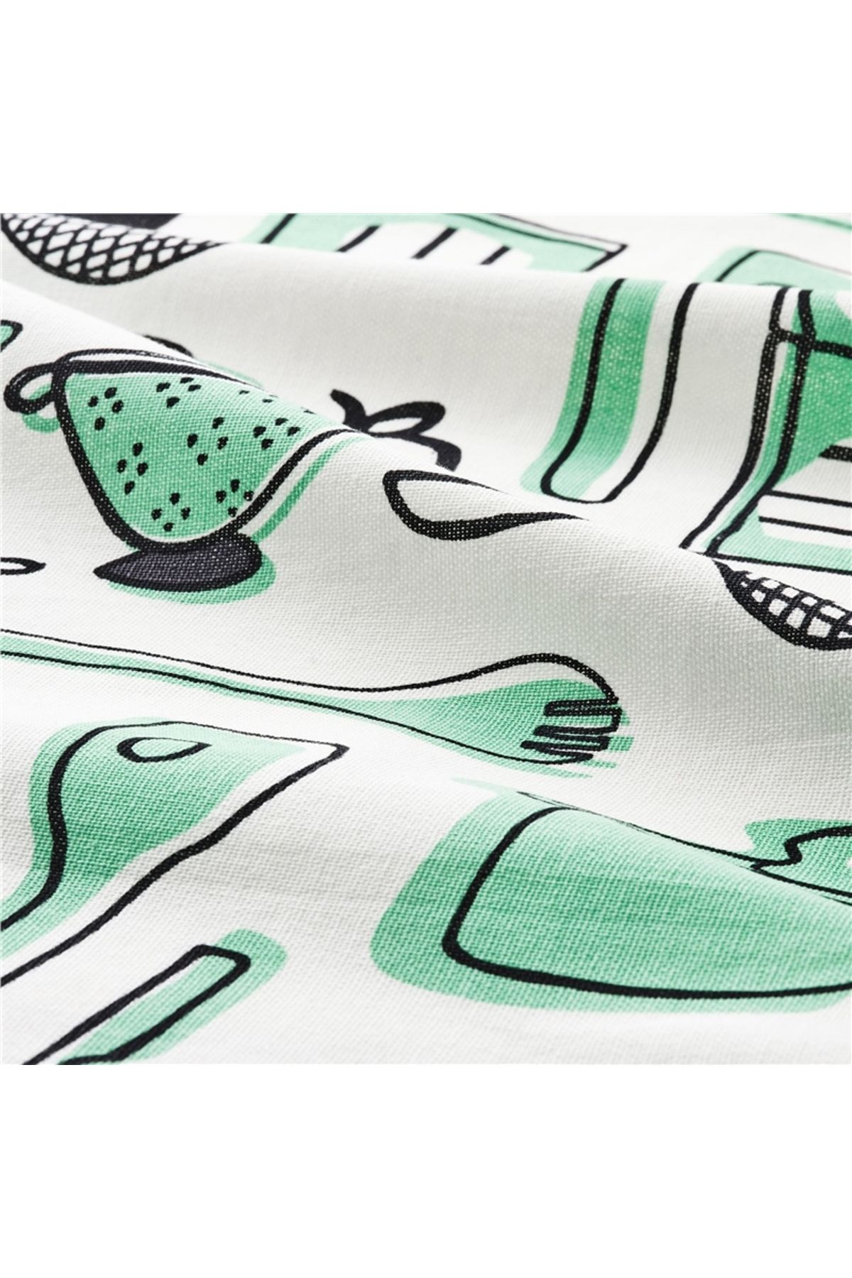 IKEA-Lavetă de uscare Rınging Verde-alb 60476354 3