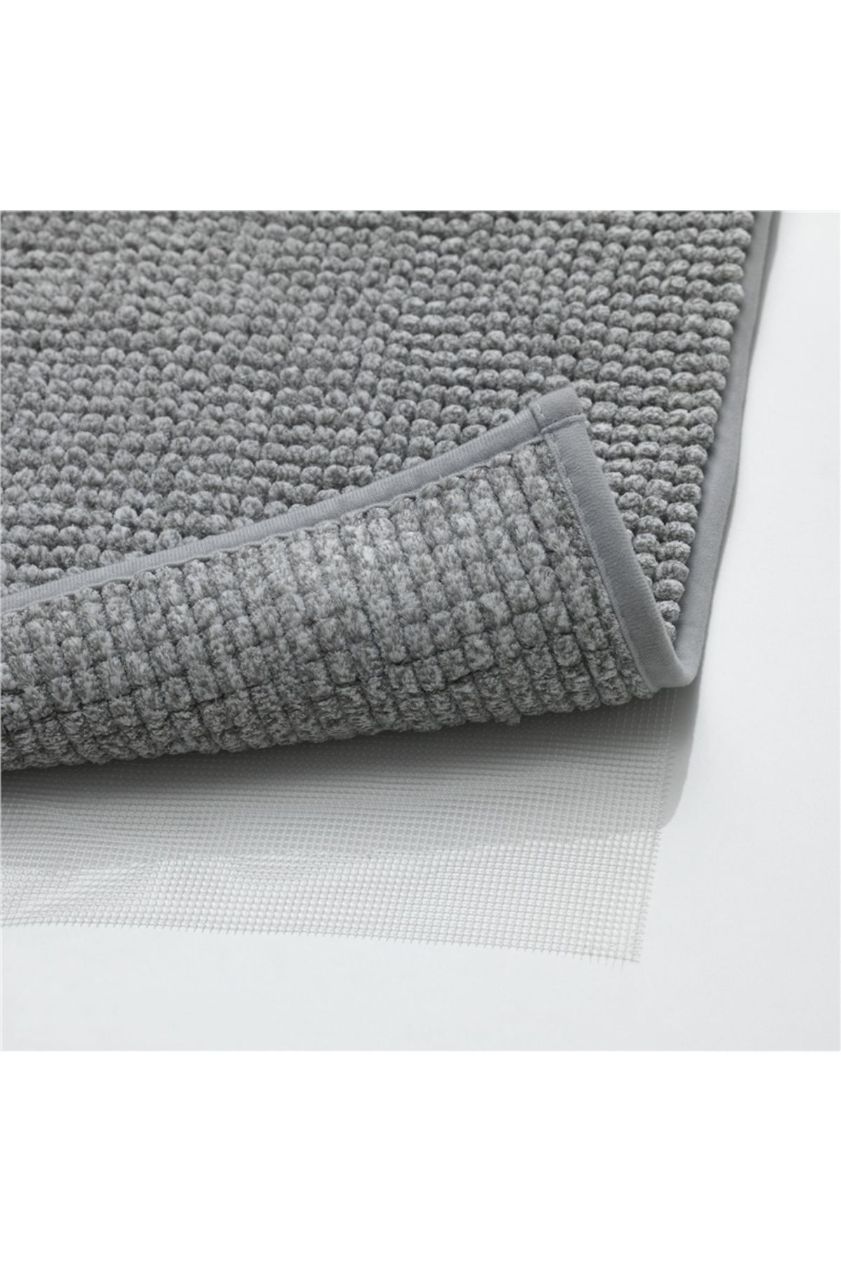 IKEA-Toftbo Gray Bath Mat - 60x120 Cm40458921 3