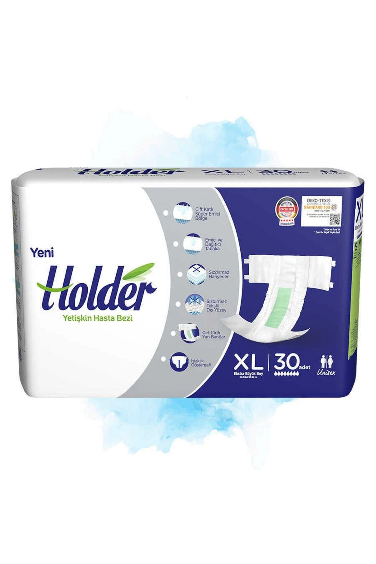 Holder XLarge Yetişkin Hasta Bezi - 30 Adet