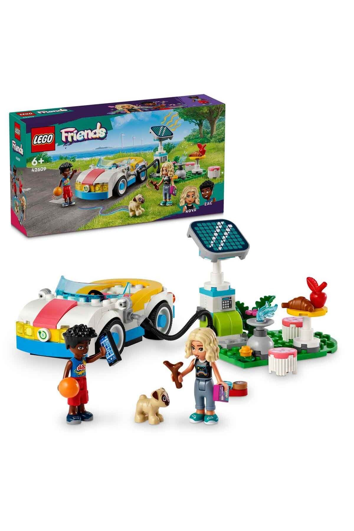 LEGO Elektrikli Araba ve Şarj İstasyonu 170 Parça Lego LGF42609