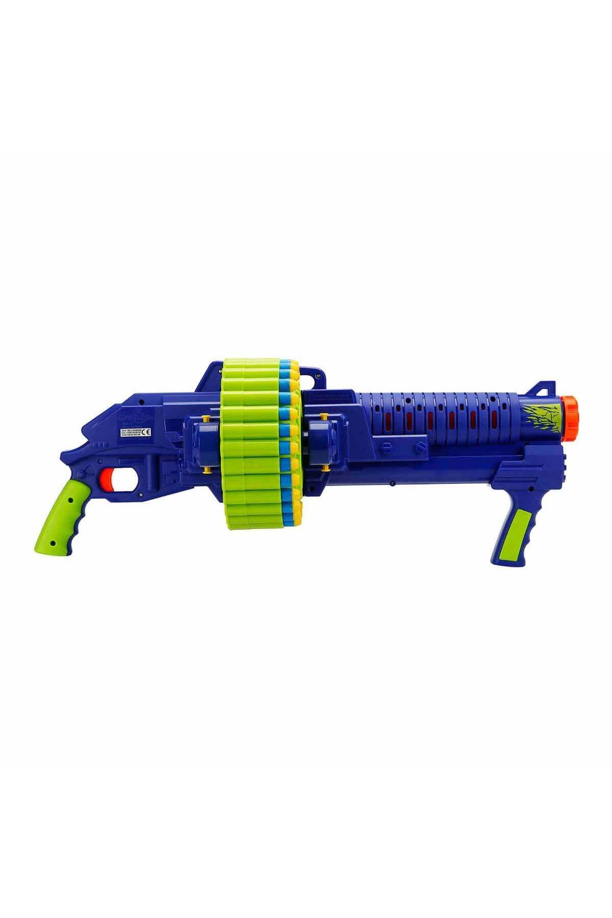 Sunman-Mlvx Air Warriors Sidewinder Sponge Bullet Shooting Gun with 30 Bullets Mlv Blsm 3