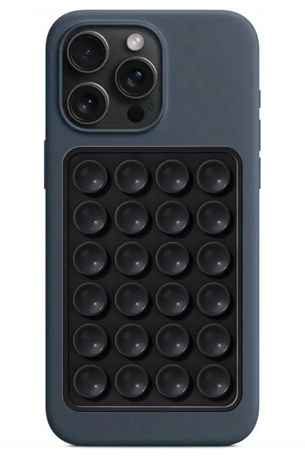 AWEI Silikon Vakumlu Telefon Tutucu, Cep Telefonu için Silikon Yapışkanlı, Kaymaz Vantuz Telefon Tutucu