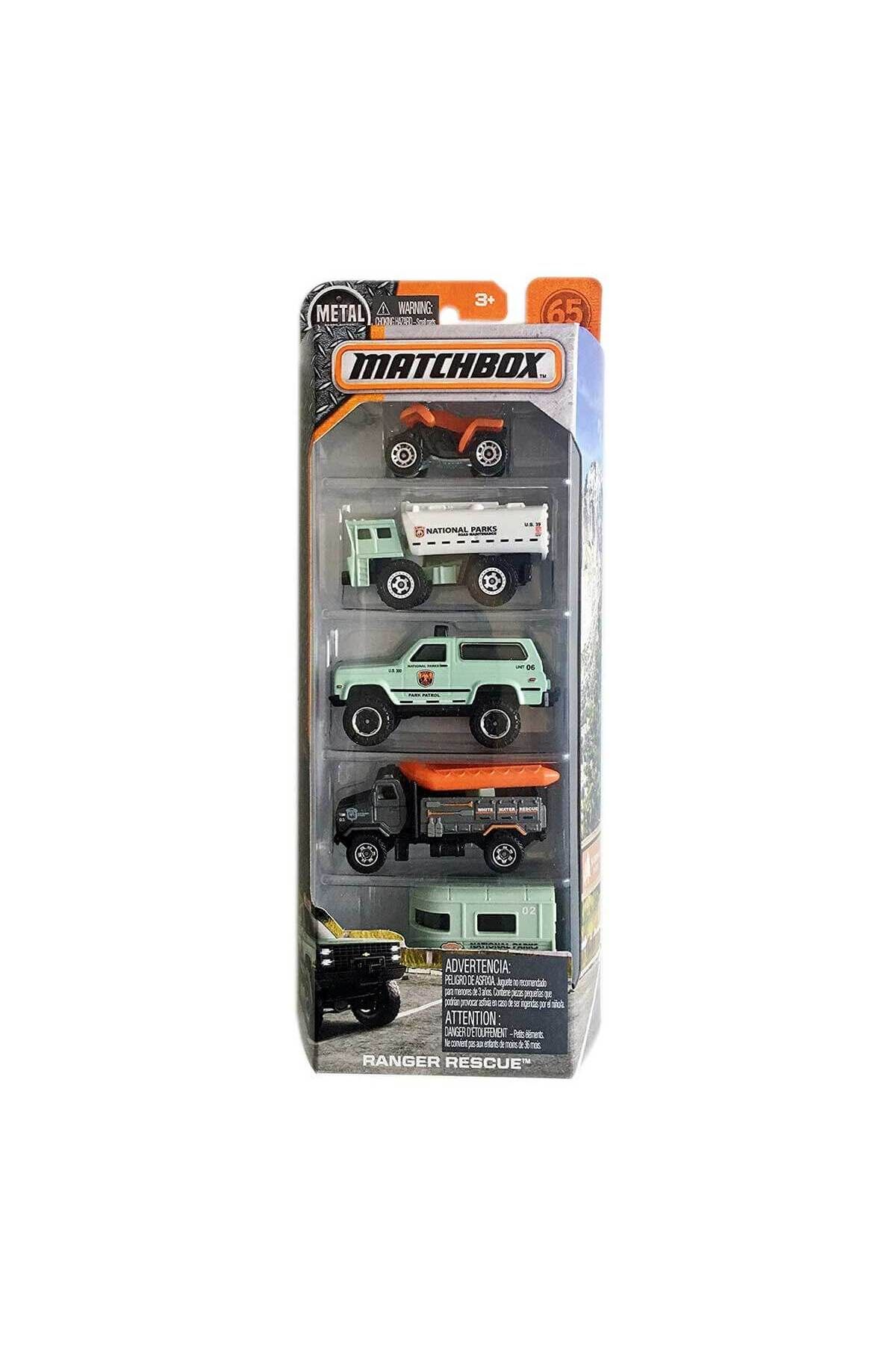 mattel Oyuncak Beşli Araba Seti C1817 (Karışık Model 1 Set)