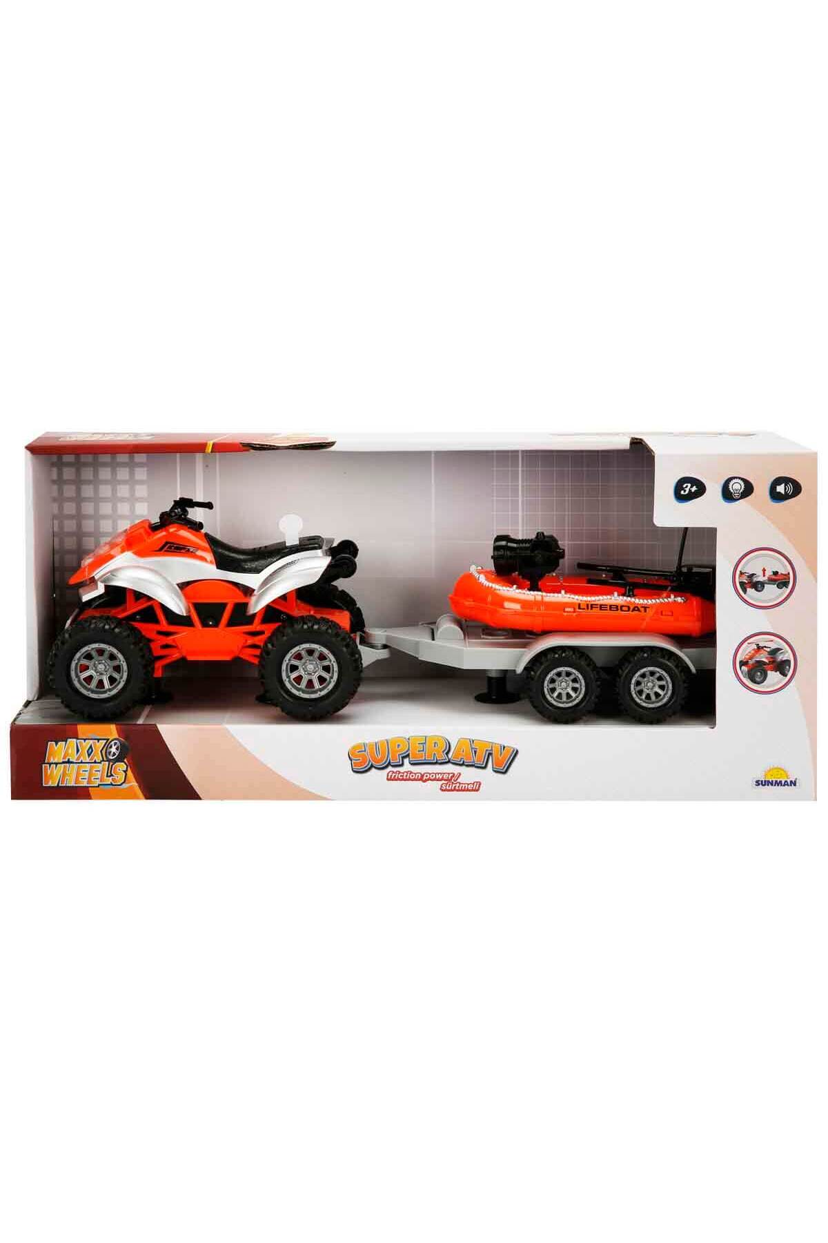 Genel Markalar Oyuncak Maxx Wheels Süper Atv Sesli ve Işıklı
