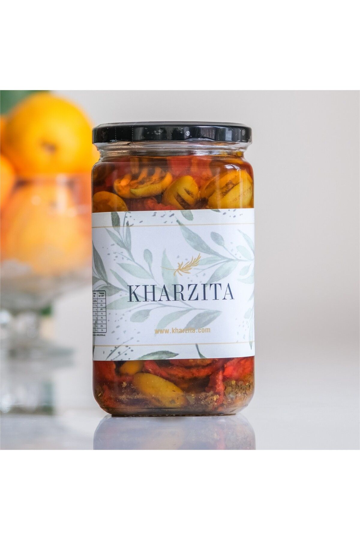 Kharzita Izgara Zeytin Marine Kurutulmuş Domatesli 750 gr