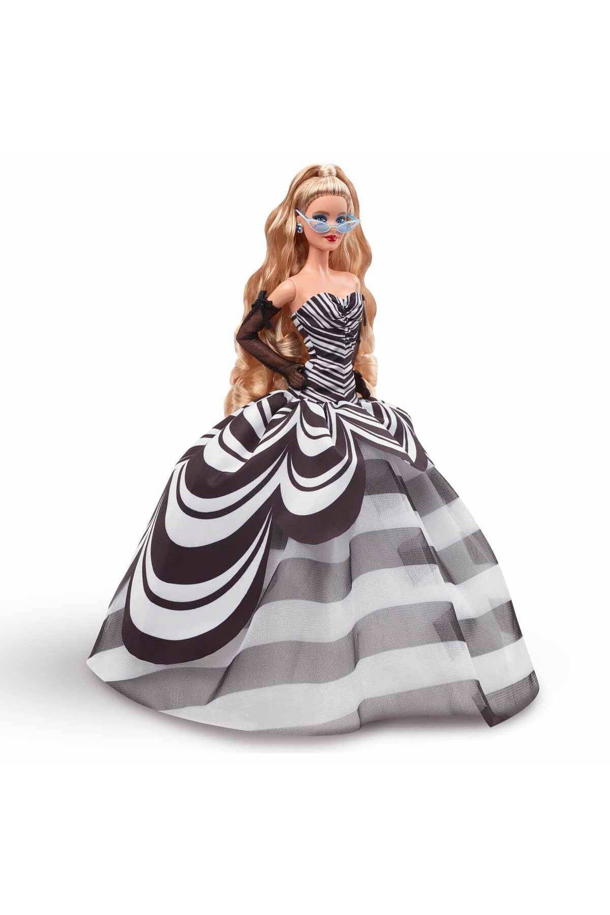 mattel Oyuncak Barbie 65.Yıl Özel Koleksiyon Bebeği - Sarışın HRM58